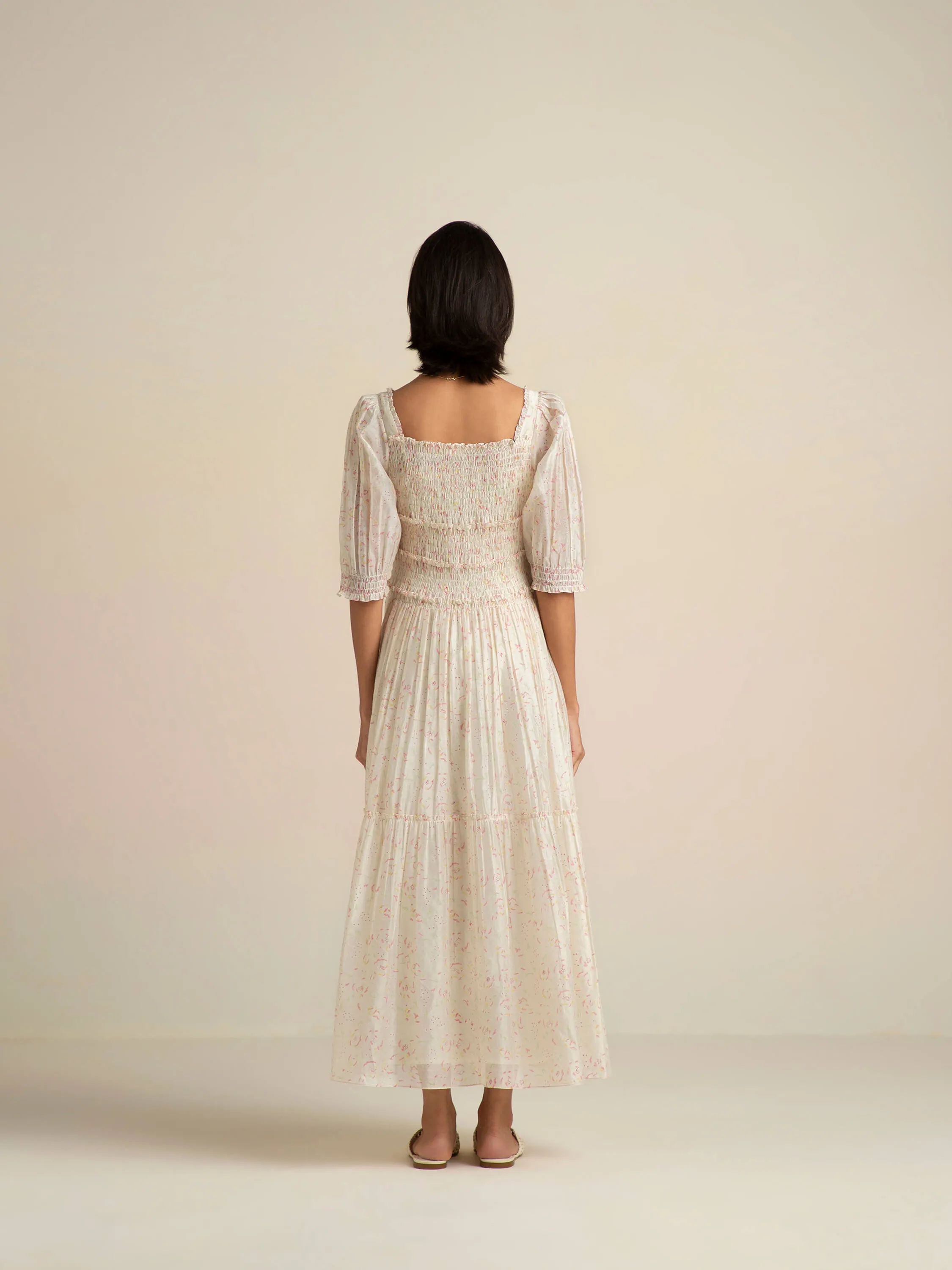 Honeysuckle Smock Maxi Dress