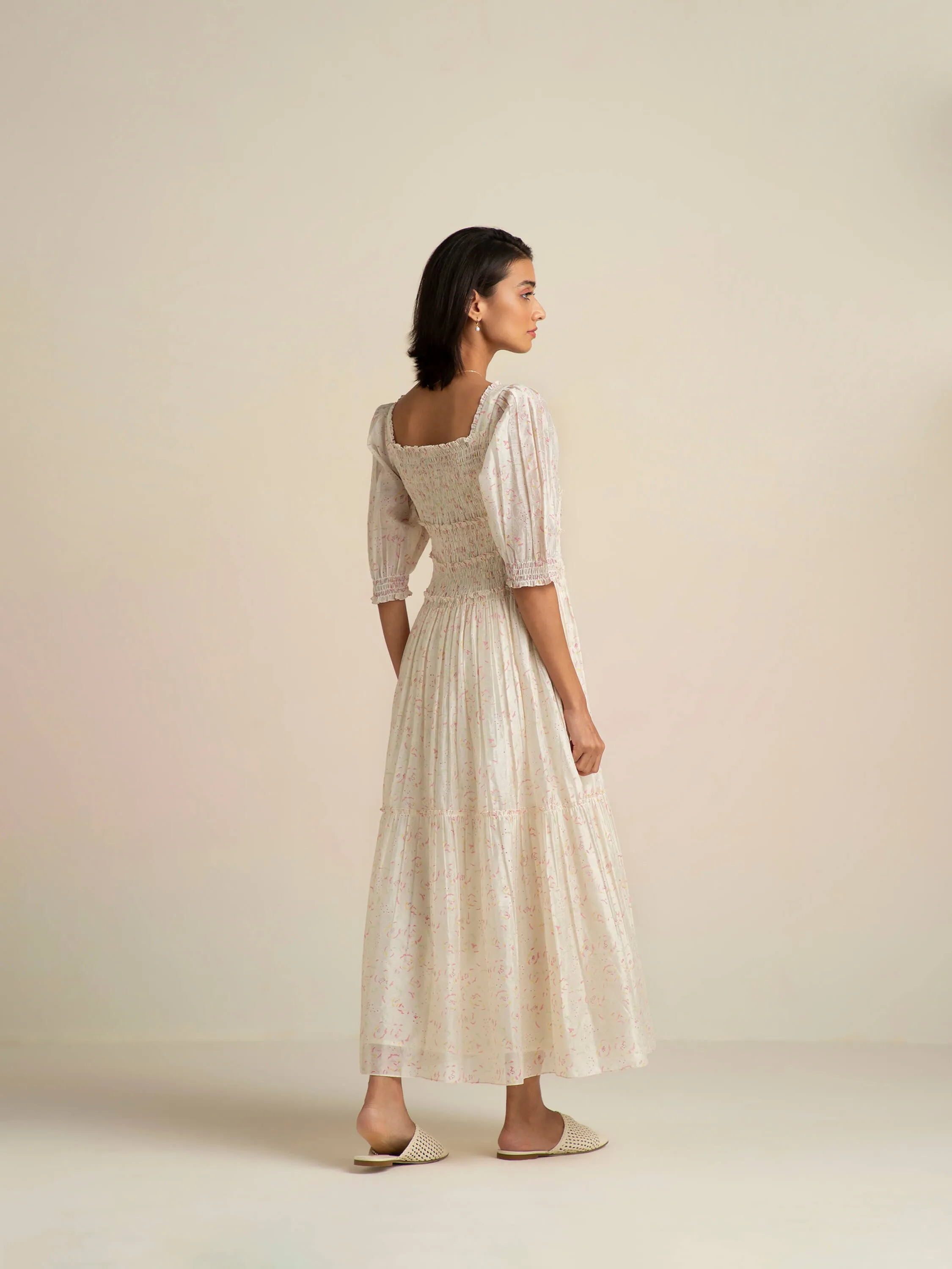 Honeysuckle Smock Maxi Dress