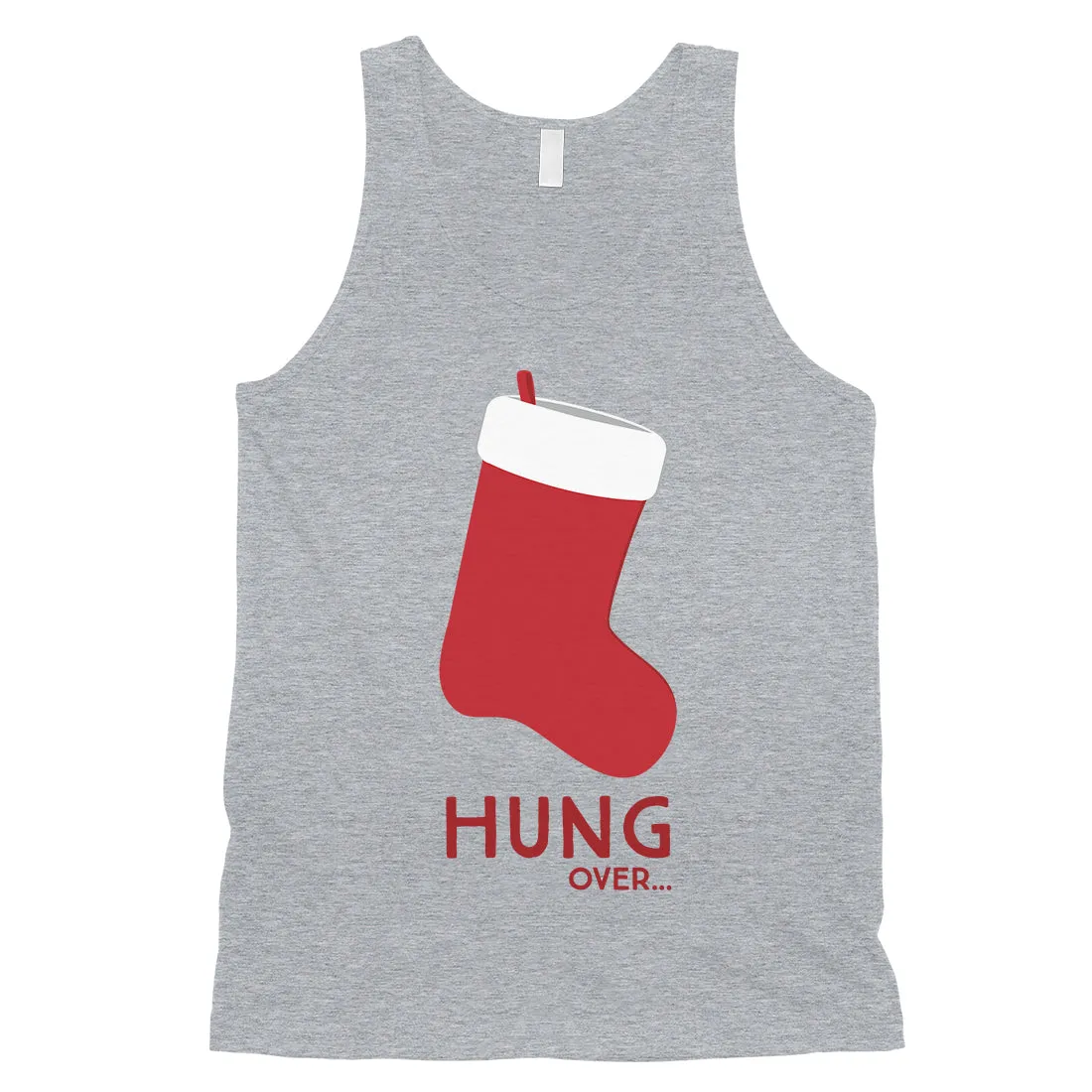 Hungover Christmas Stocking Mens Tank Top