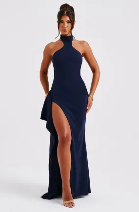 Isadora Maxi Dress - Navy