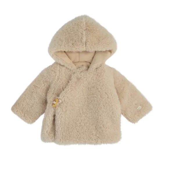 jacket sherpa with bonnet - vintage