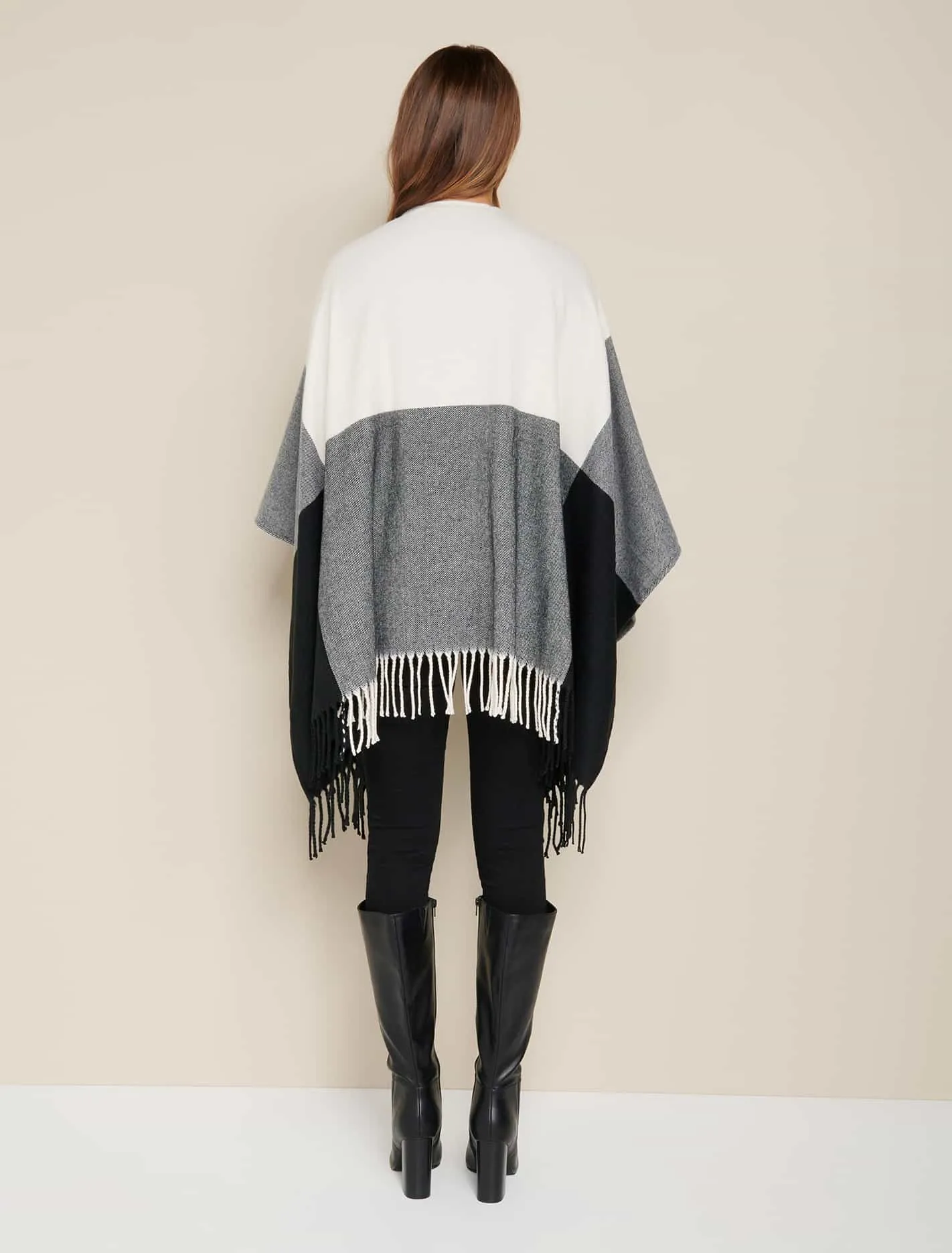 Jaimi Colourblock Cape