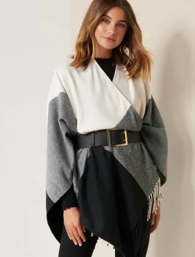 Jaimi Colourblock Cape