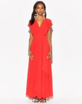 Jasmine Maxi Dress - Cherry