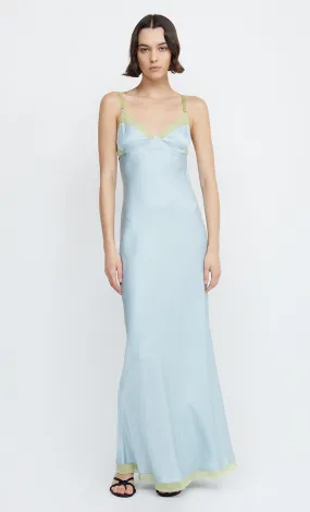 Joelle Maxi Dress Blue/Pear