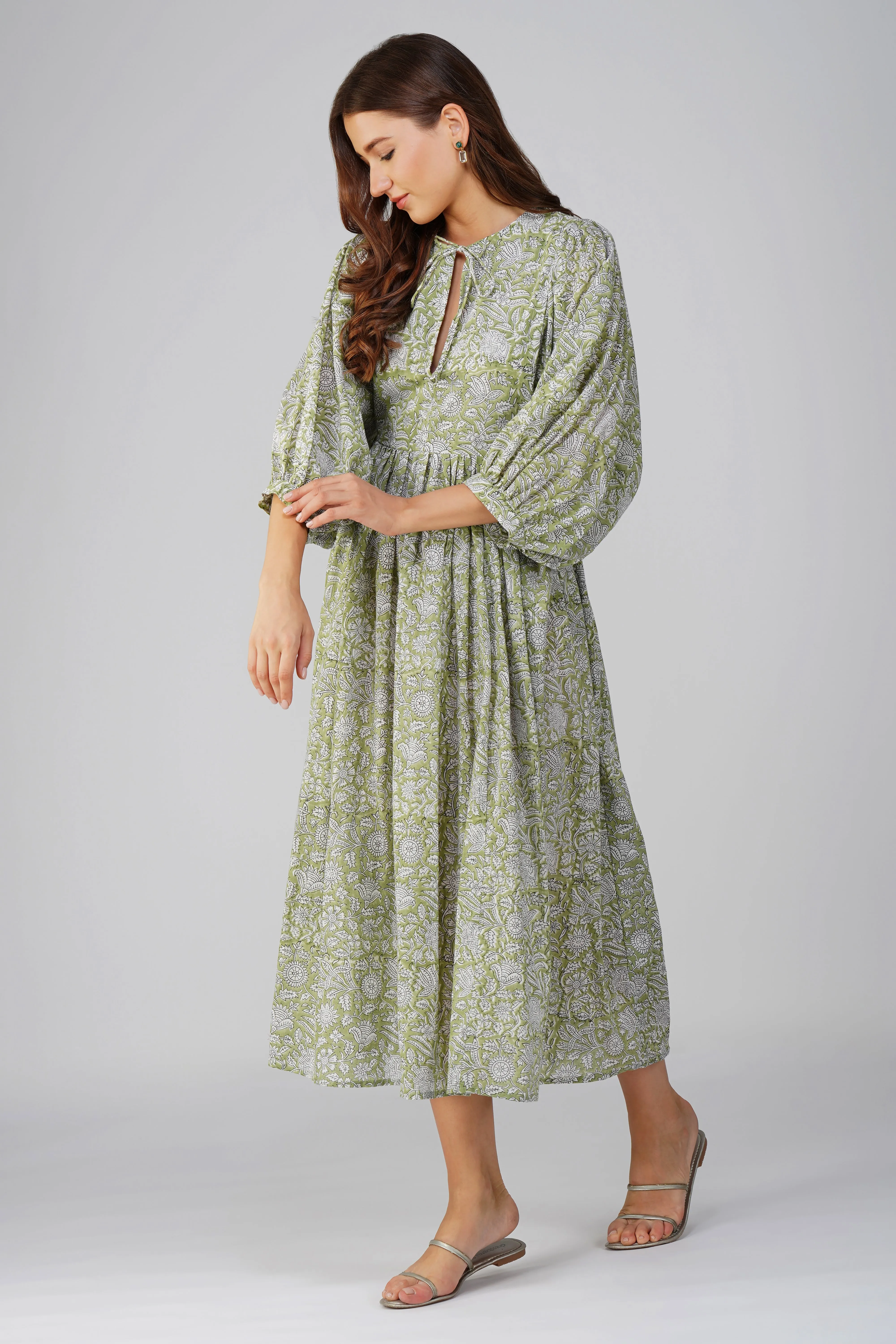 Keira Maxi Dress - Light Green