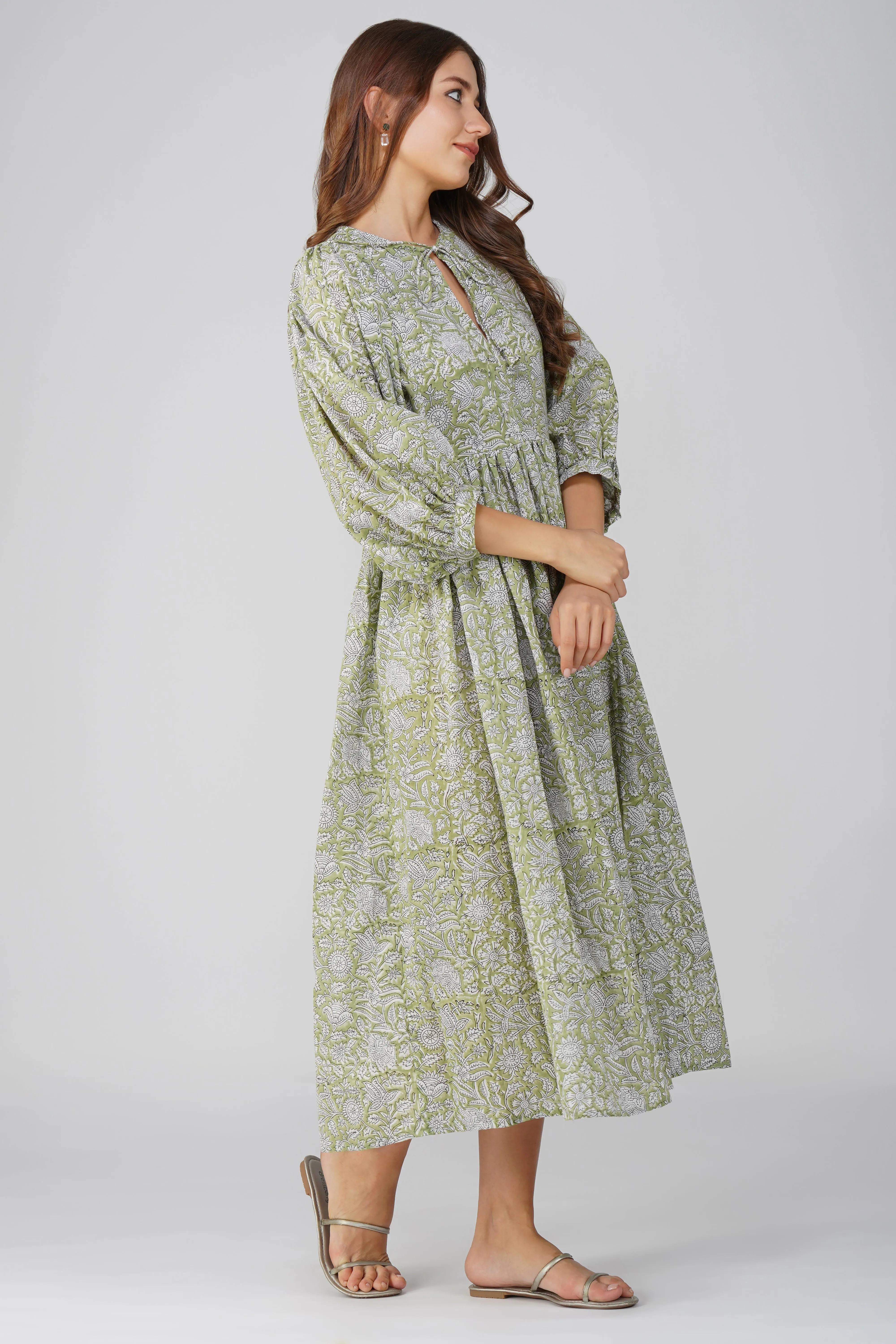 Keira Maxi Dress - Light Green