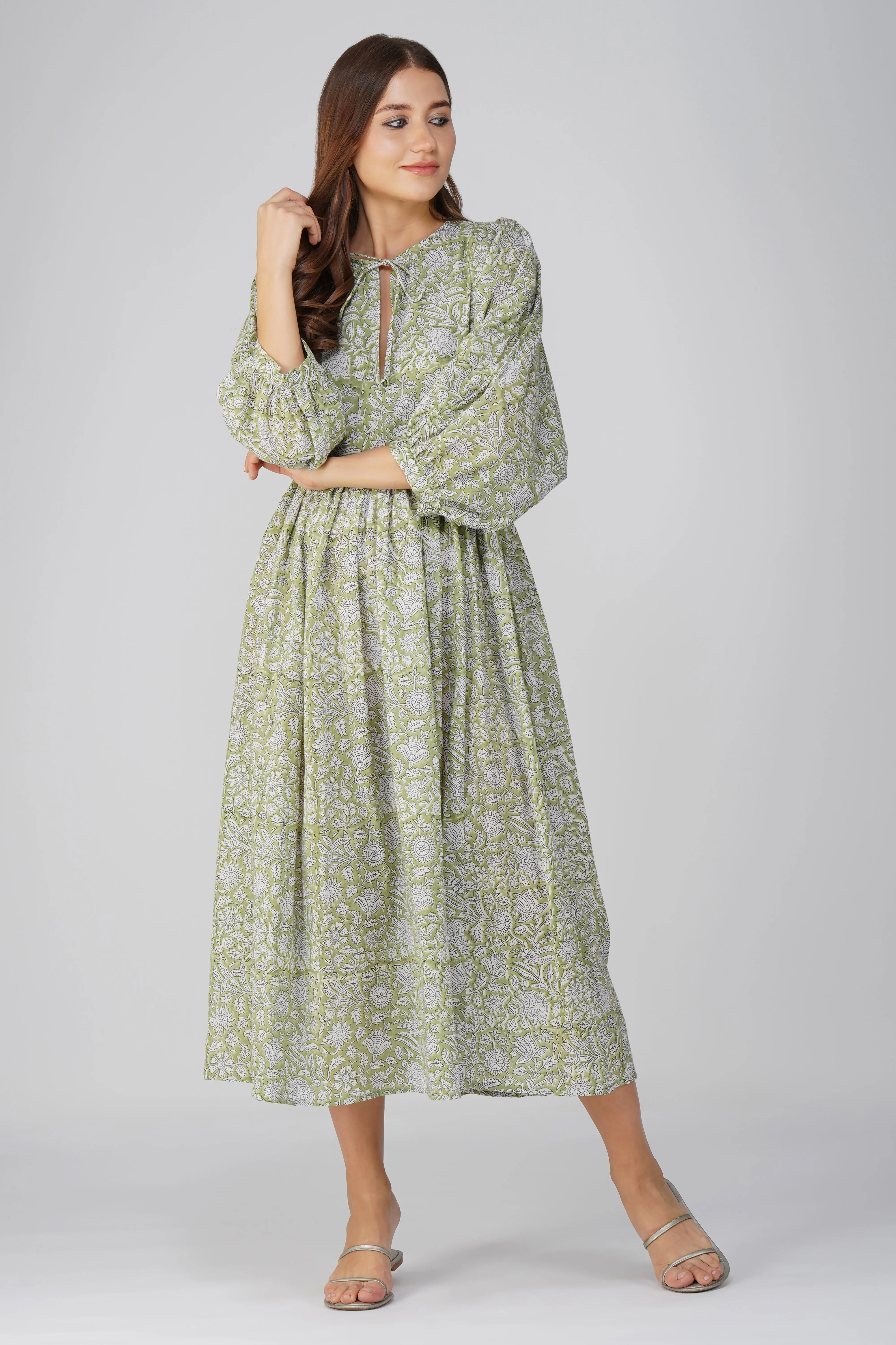 Keira Maxi Dress - Light Green