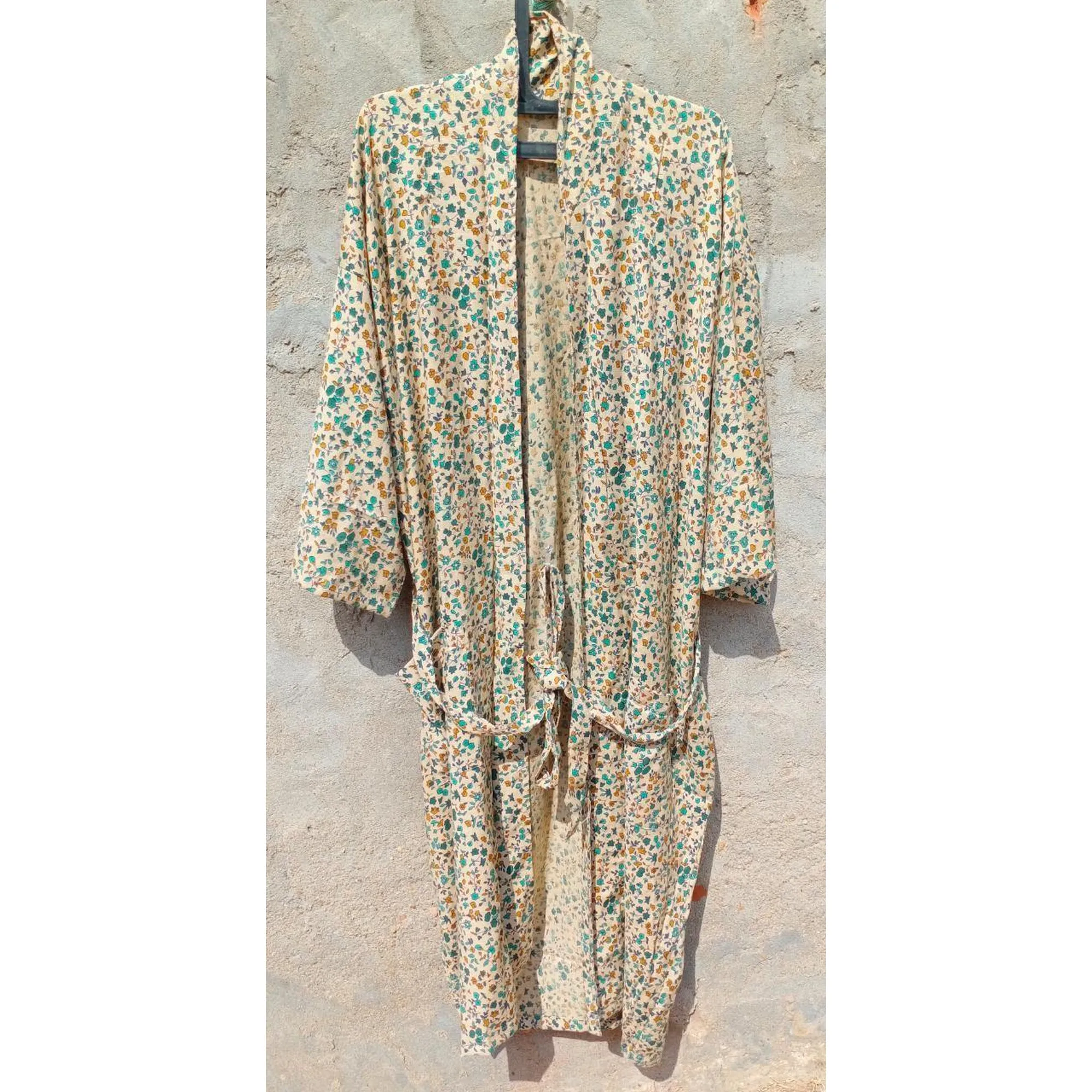 Kimono Bath Robes/ Night Suit rayon green