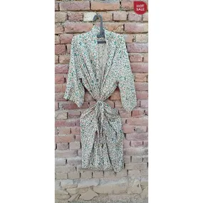 Kimono Bath Robes/ Night Suit rayon green