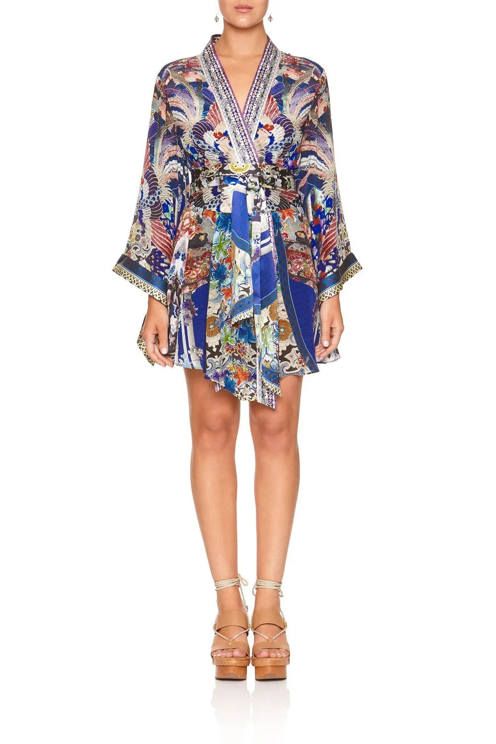 KIMONO WRAP DRESS WITH OBI DARLING'S DESTINY