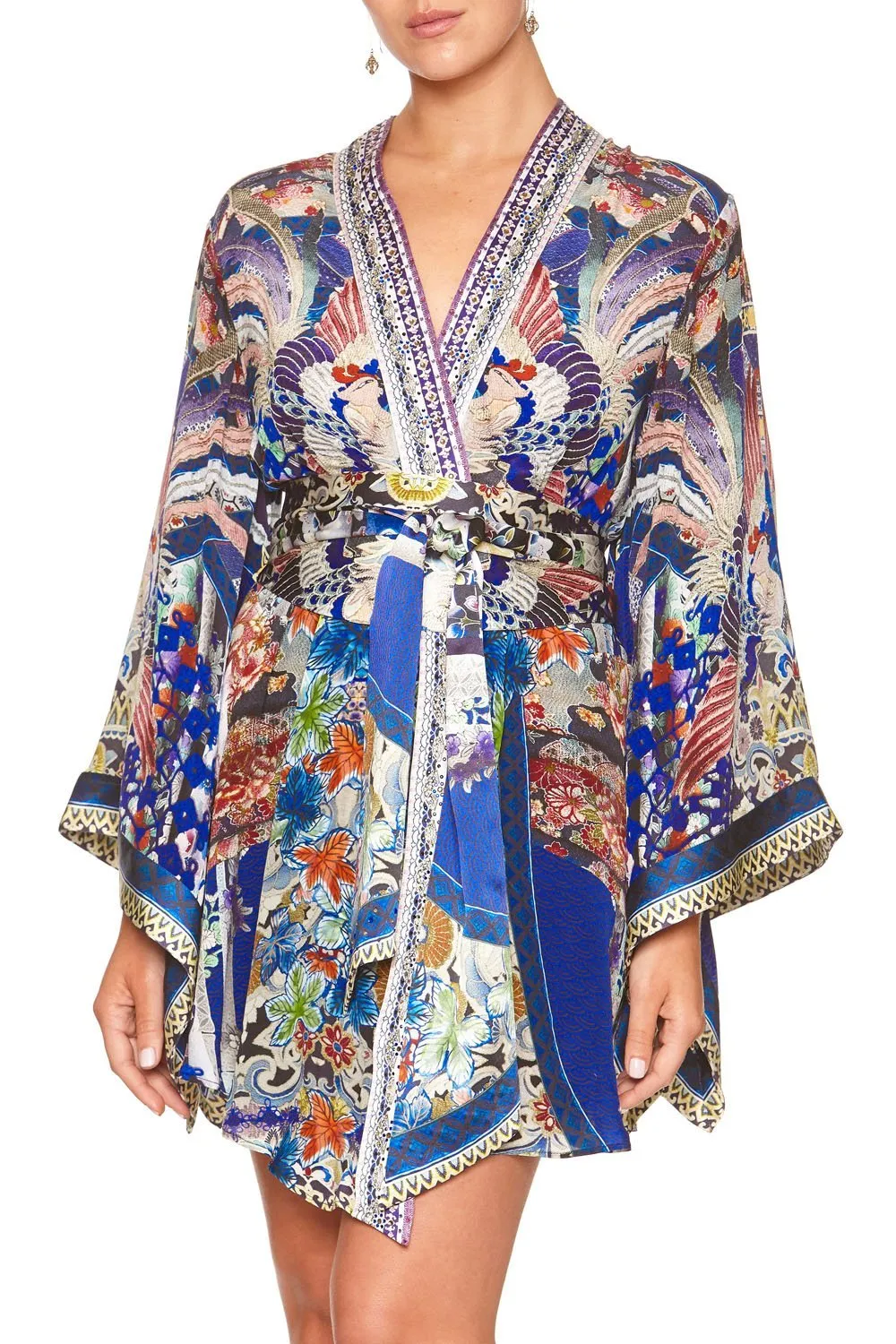 KIMONO WRAP DRESS WITH OBI DARLING'S DESTINY