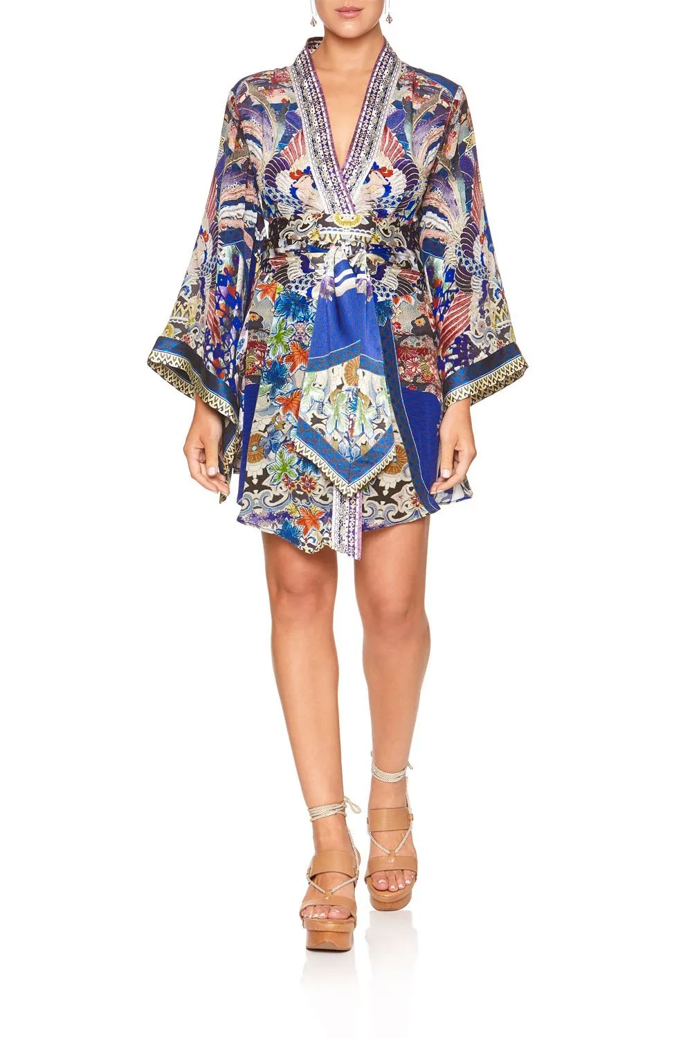 KIMONO WRAP DRESS WITH OBI DARLING'S DESTINY