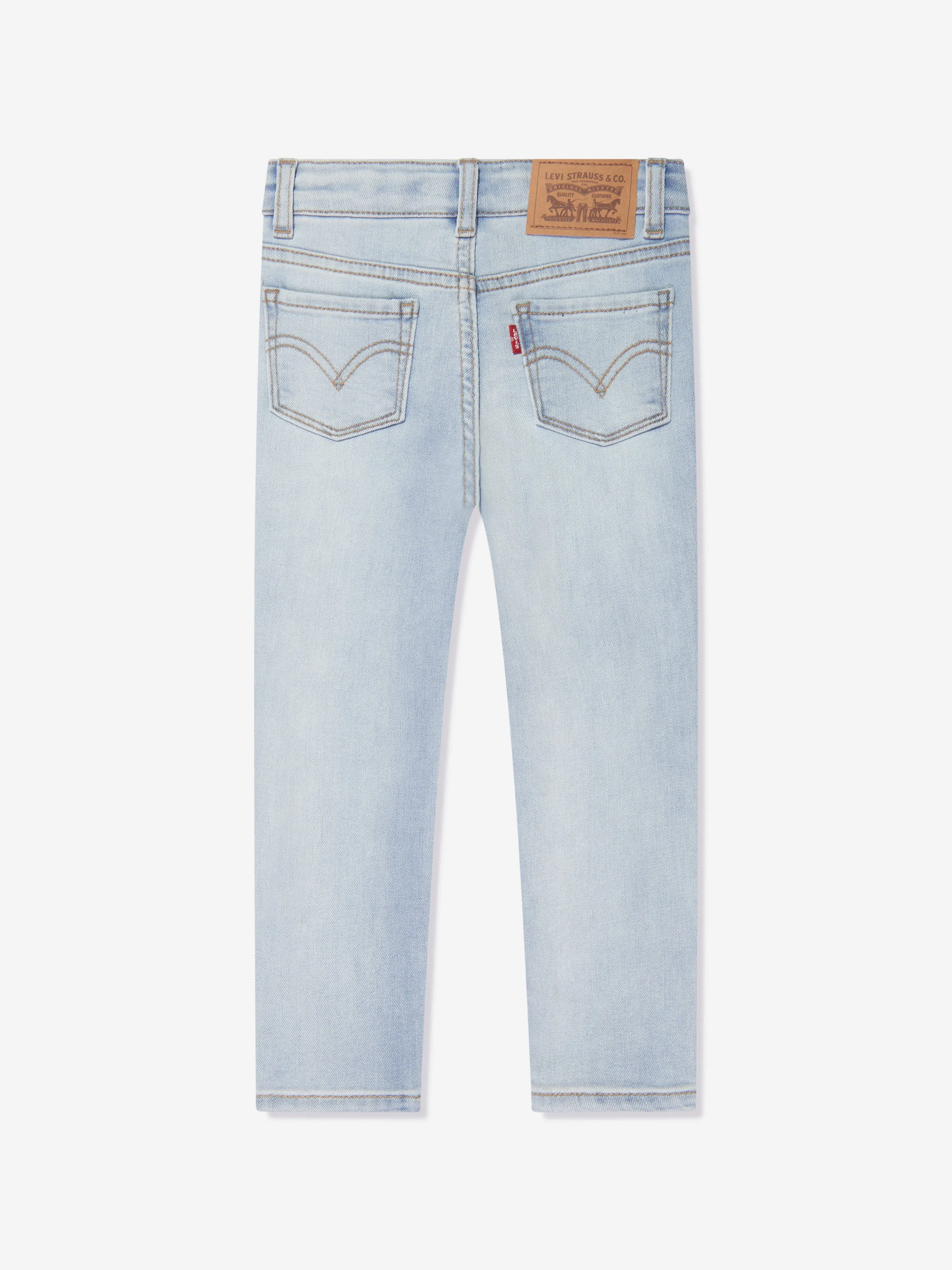 Levi's Wear Girls 720 High Rise Skinny Jeans in Blue