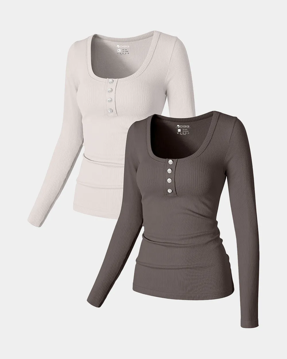 Long Sleeve Fixed button T-Shirts