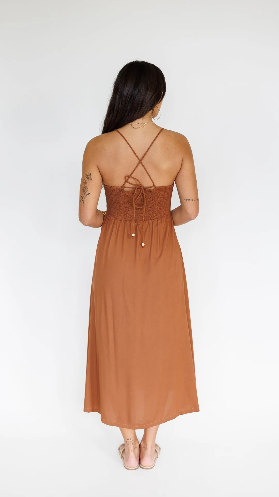 Lorena Dress / Cocoa