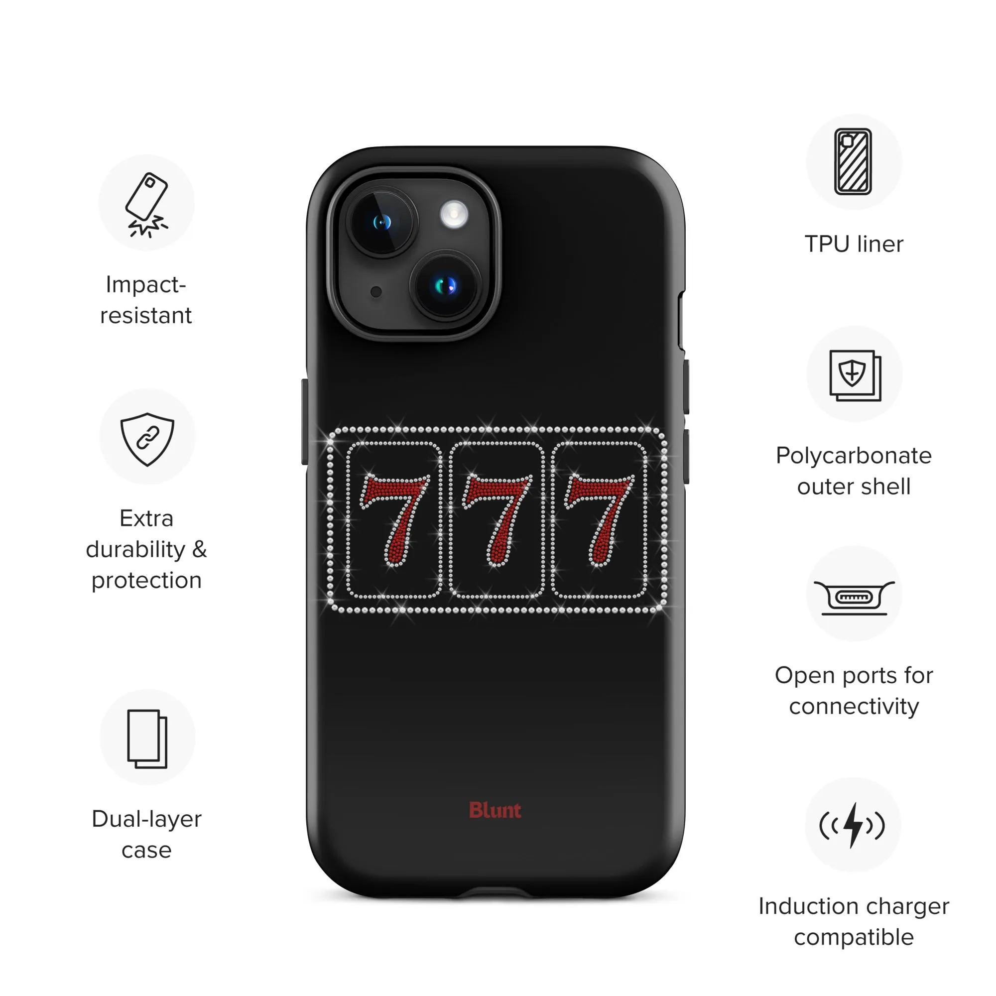 Lucky 777 iPhone Case