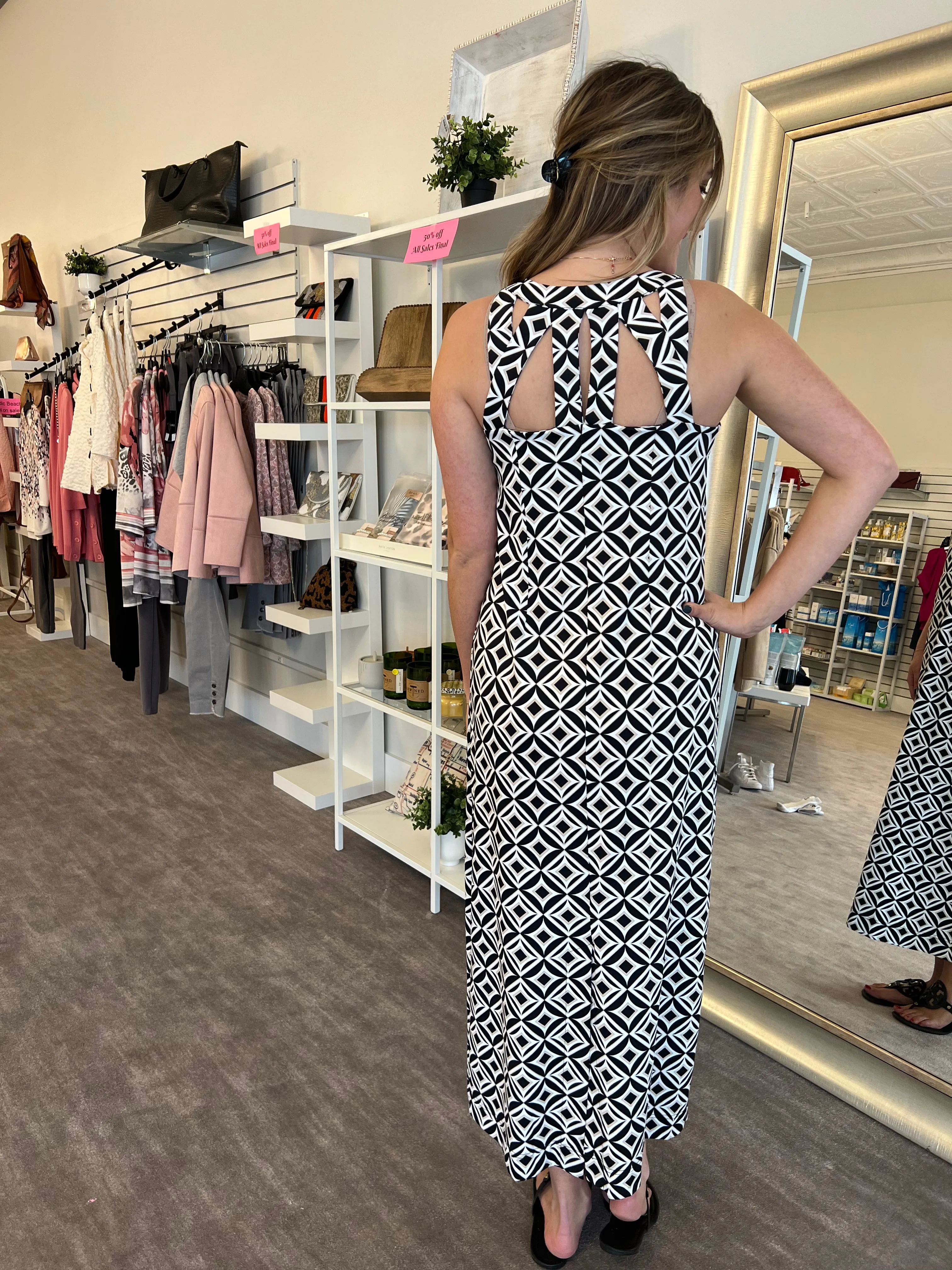 Lulu-B Neutral Maxi Dress