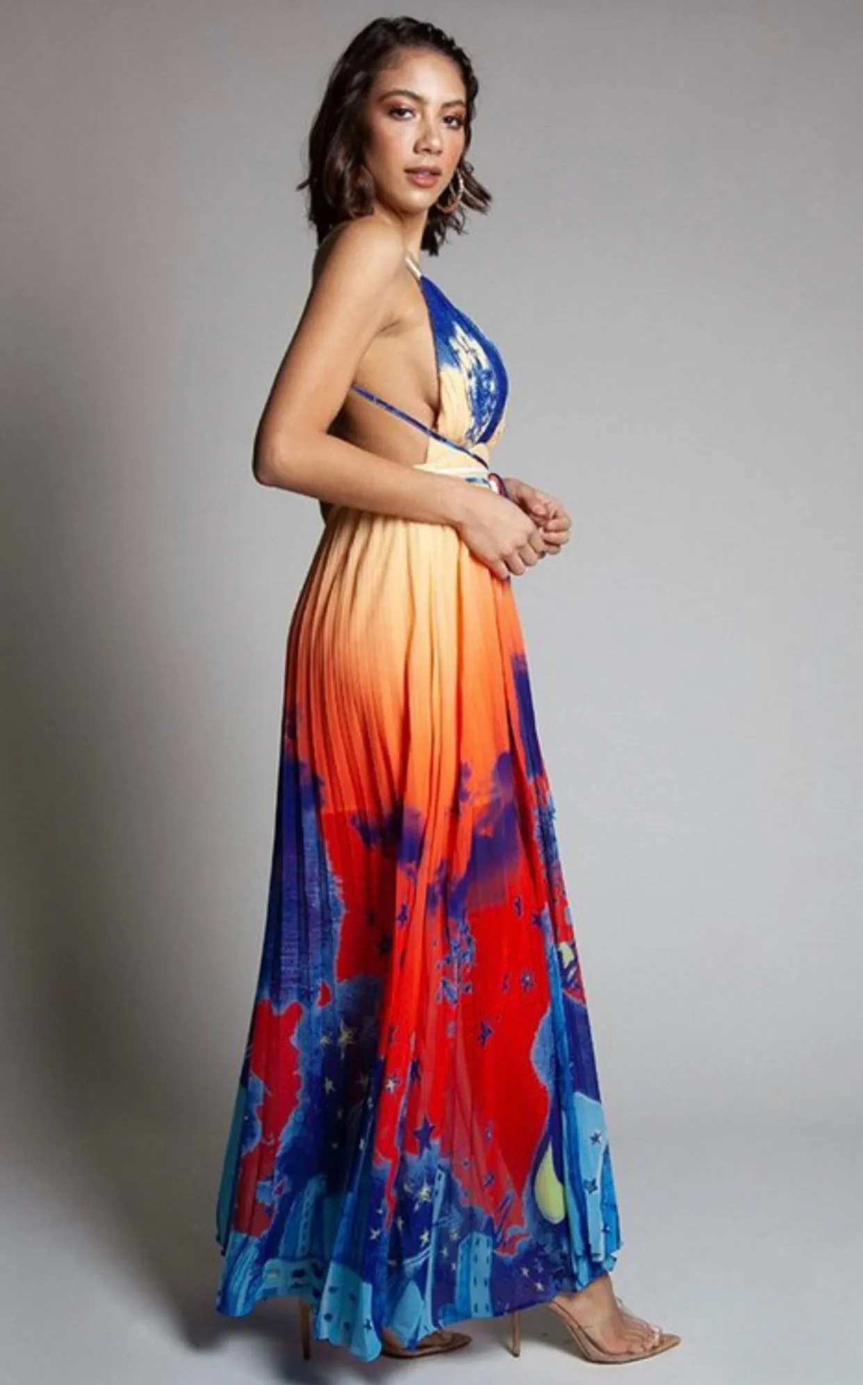 Manhattan Nights Maxi Dress