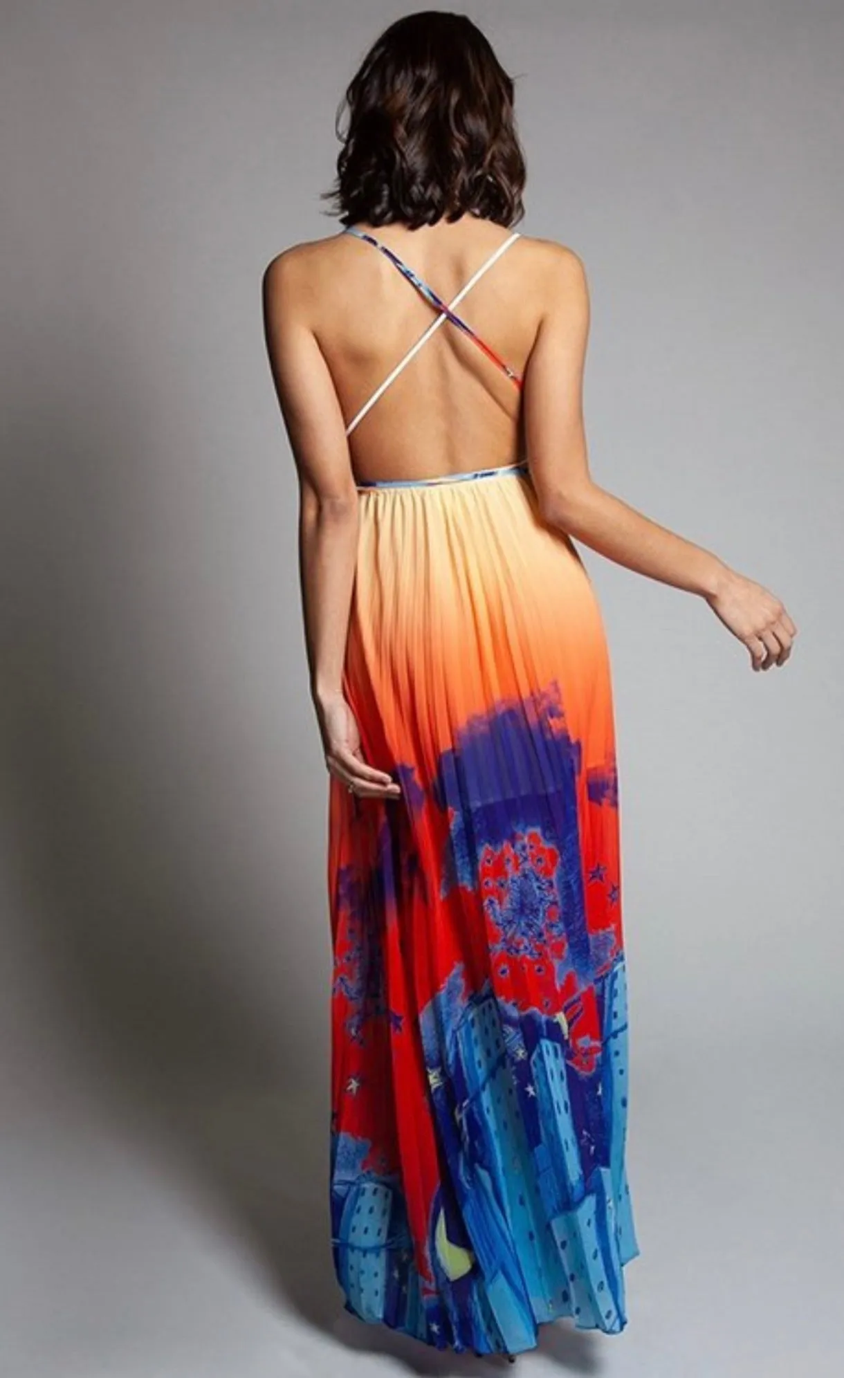 Manhattan Nights Maxi Dress