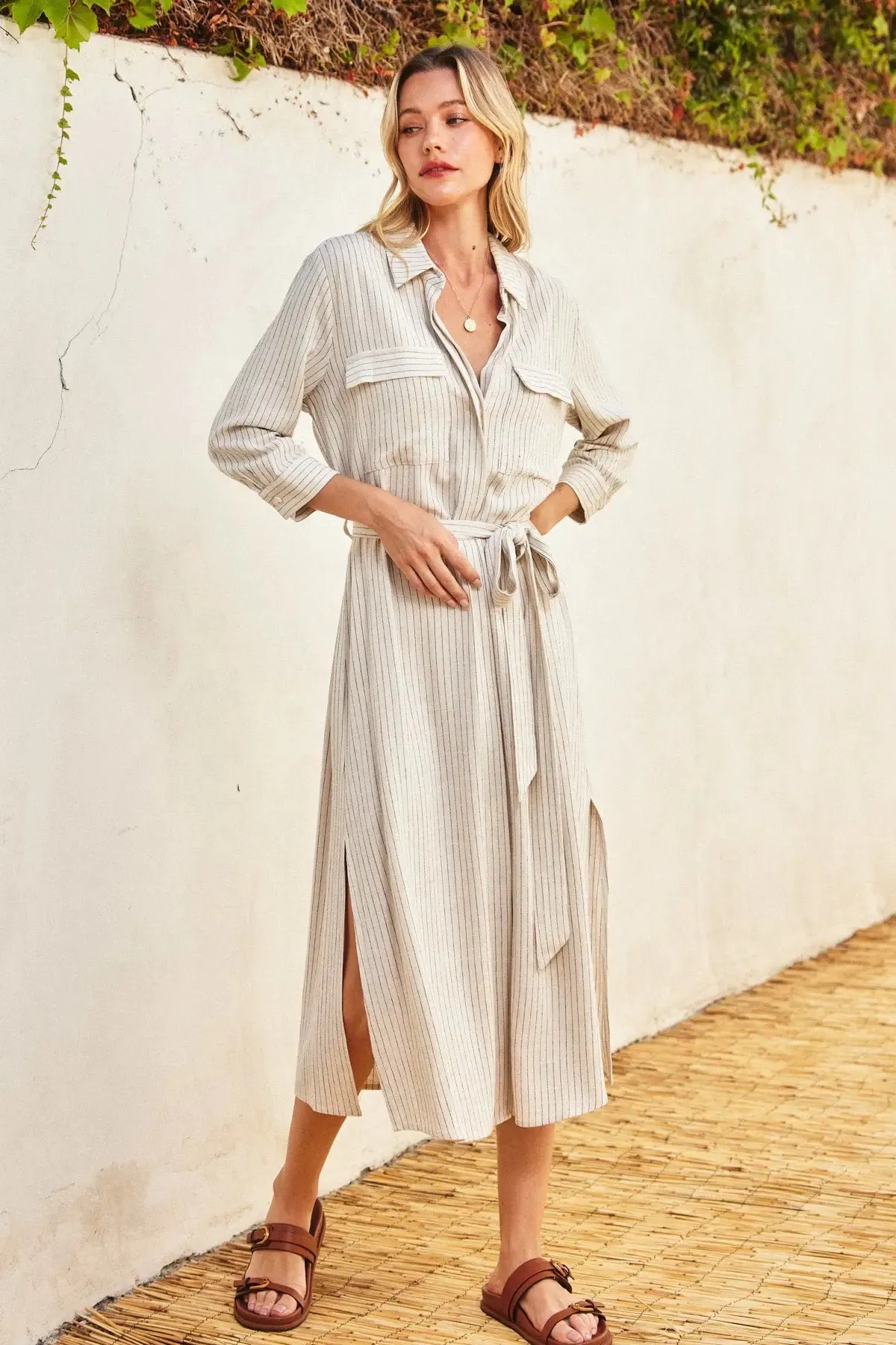 MAXI SHIRT DRESS