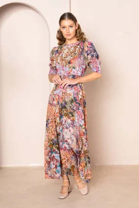 Maxine Short Sleeve Maxi Dress