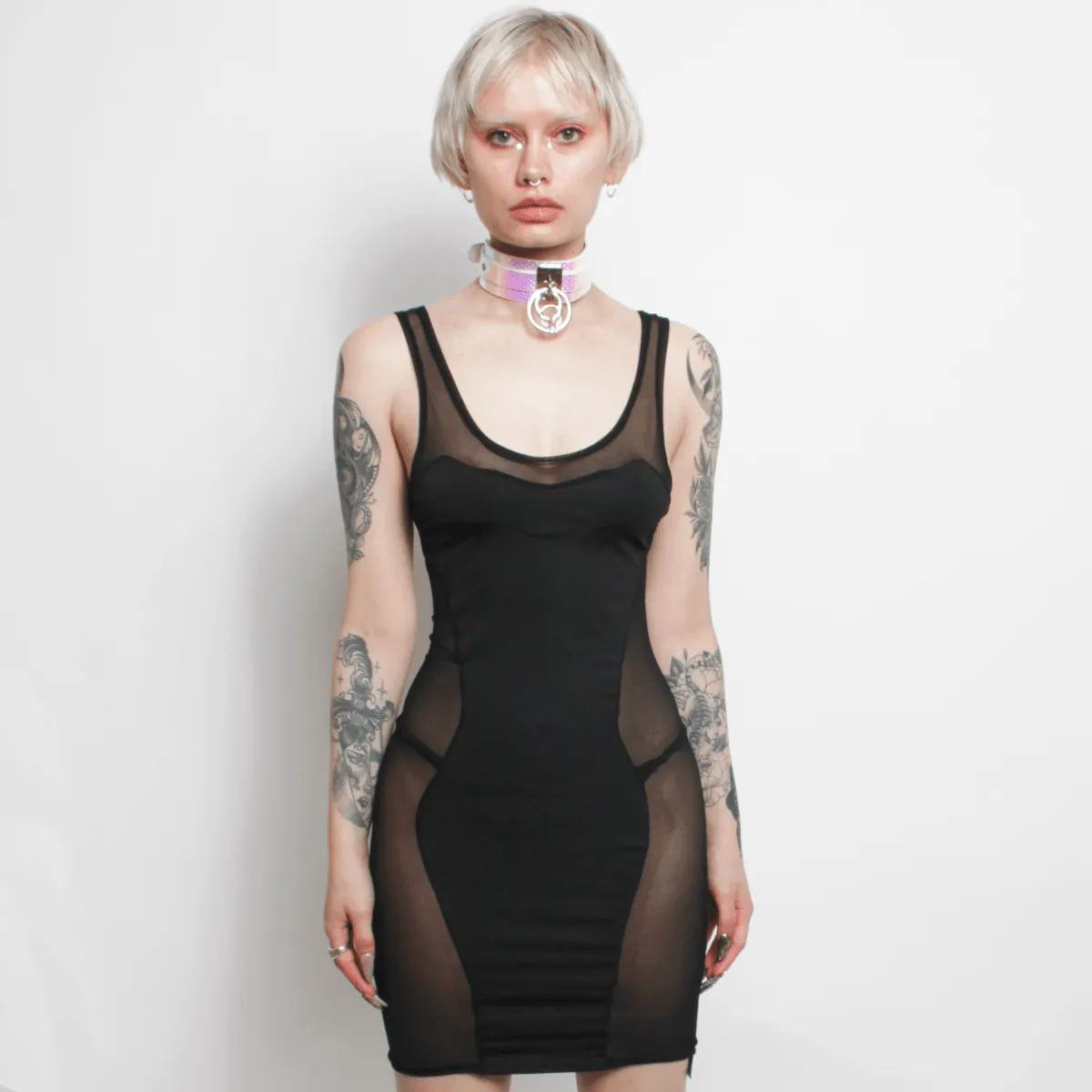 MELT DRESS BLACK WOMENS