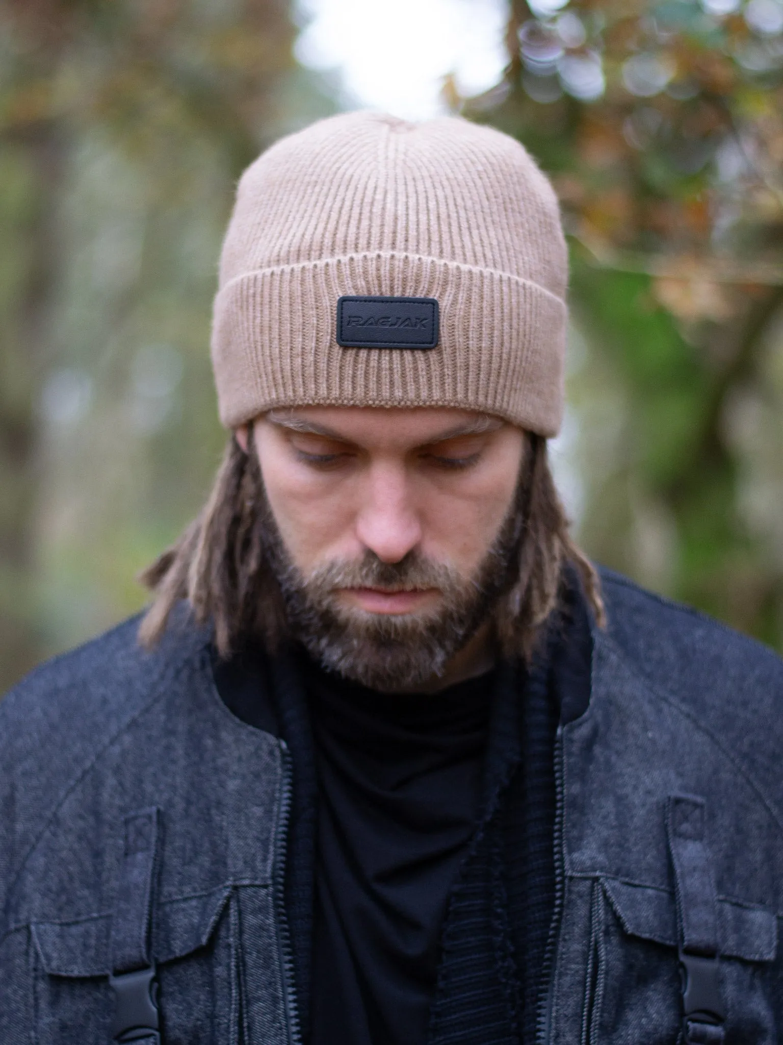 Merino Beanie - Camel