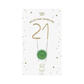 Milestone Sparkler Candle