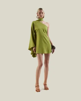 Mini Balear Dress in Citron