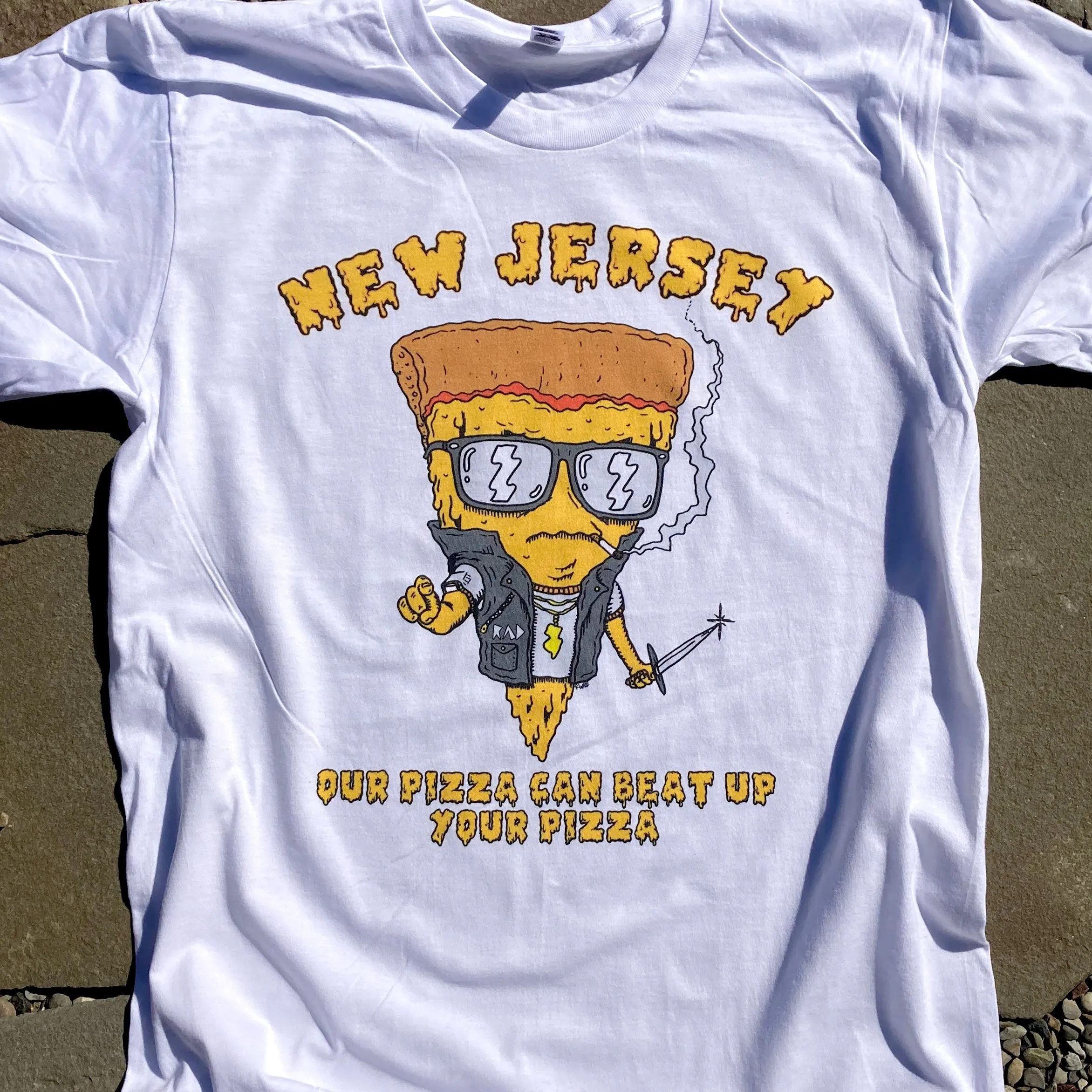 New Jersey: Our Pizza Can Beat Up Your Pizza shirt