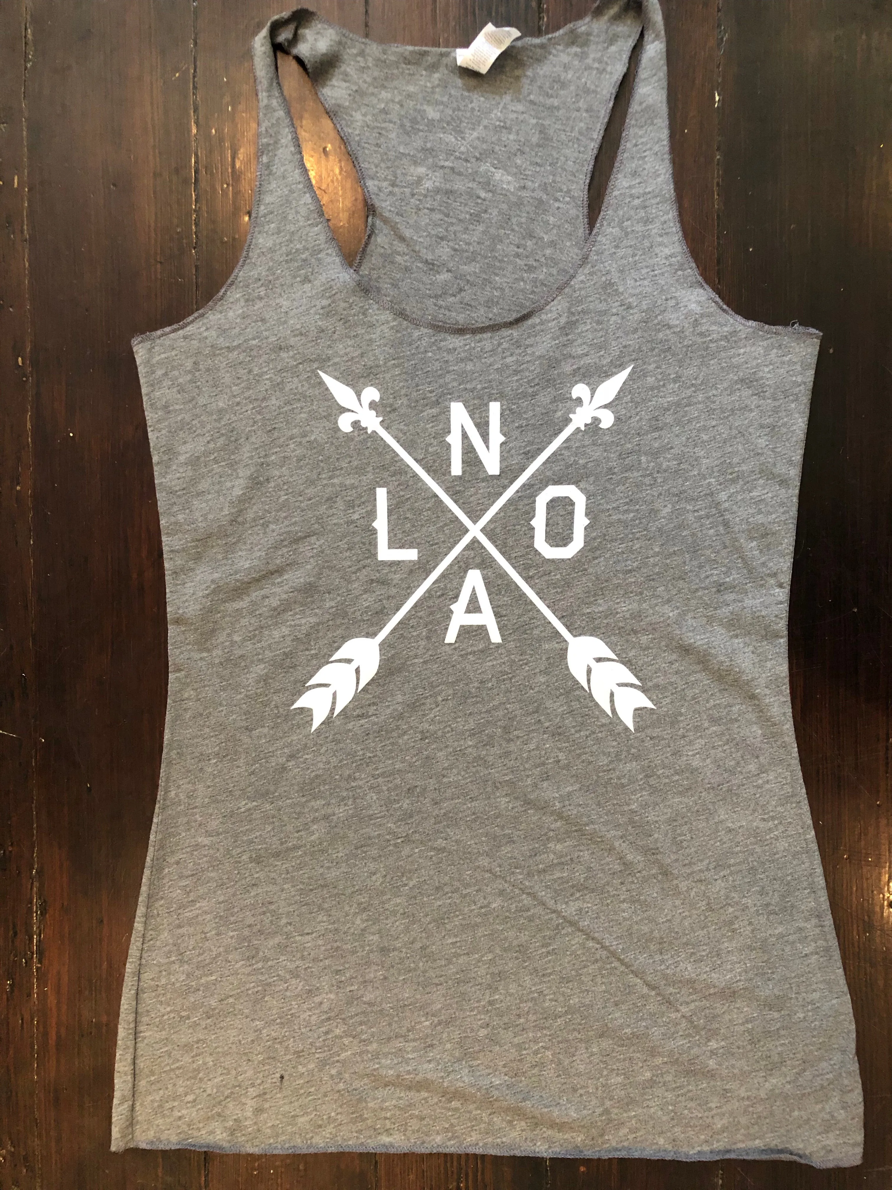 Nola Arrow Racerback Tank Top