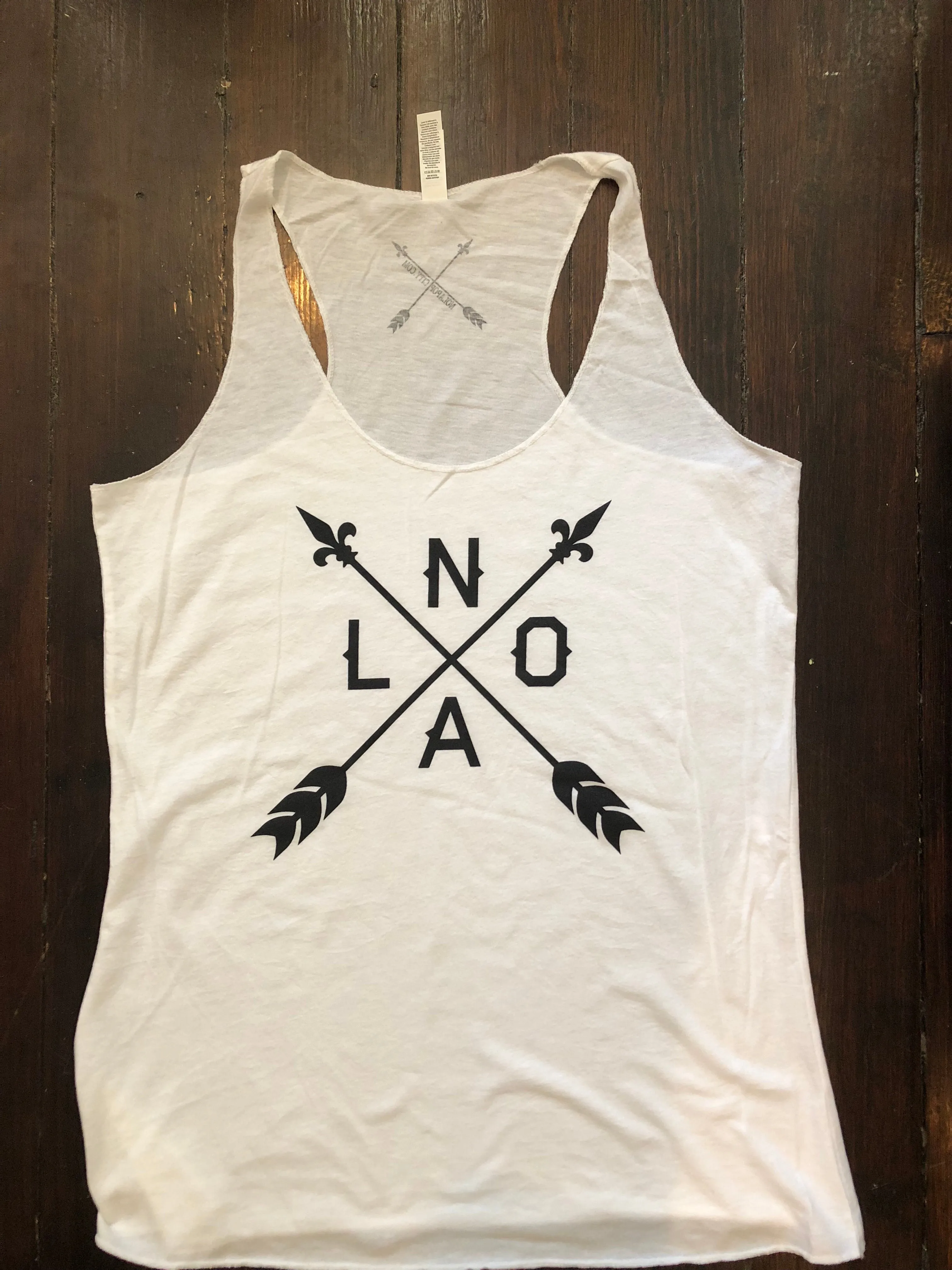 Nola Arrow Racerback Tank Top