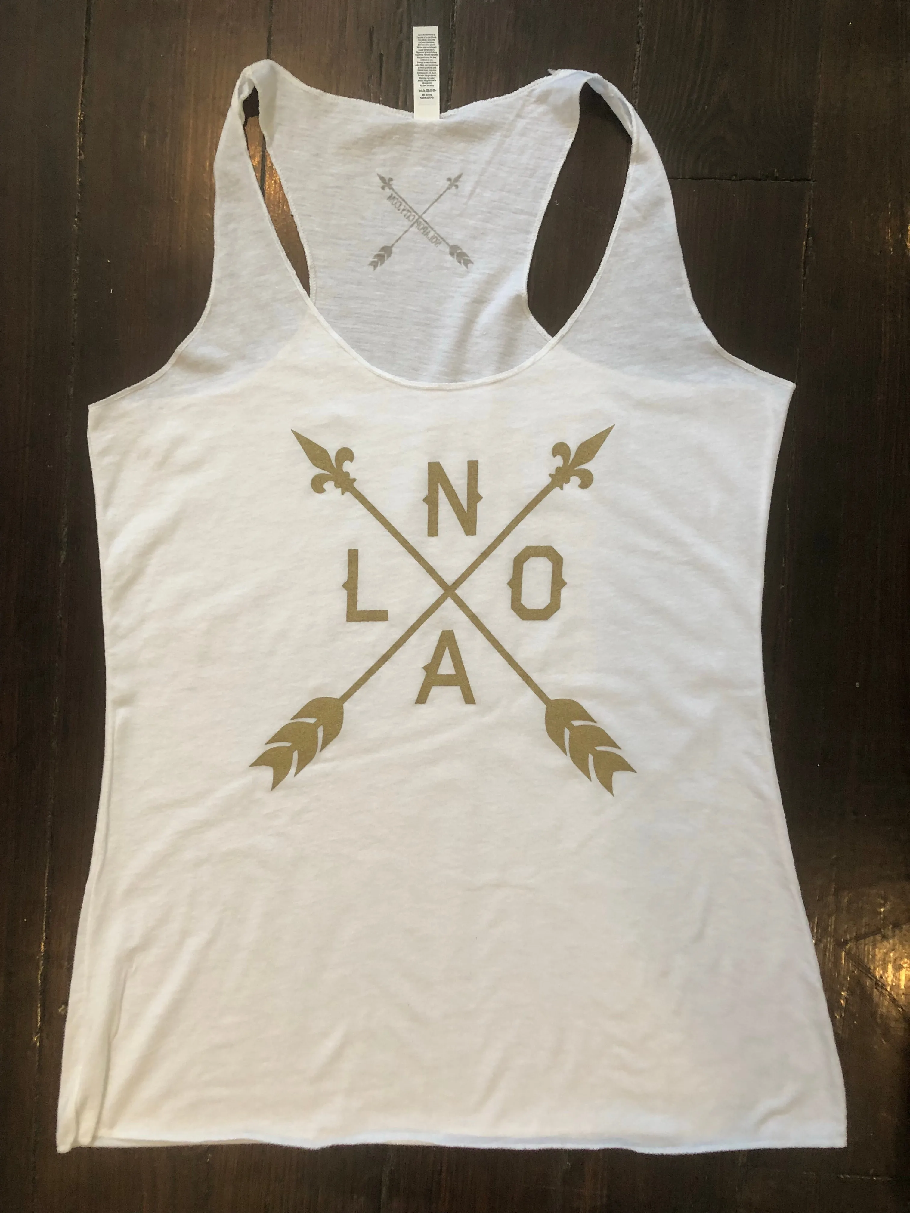 Nola Arrow Racerback Tank Top