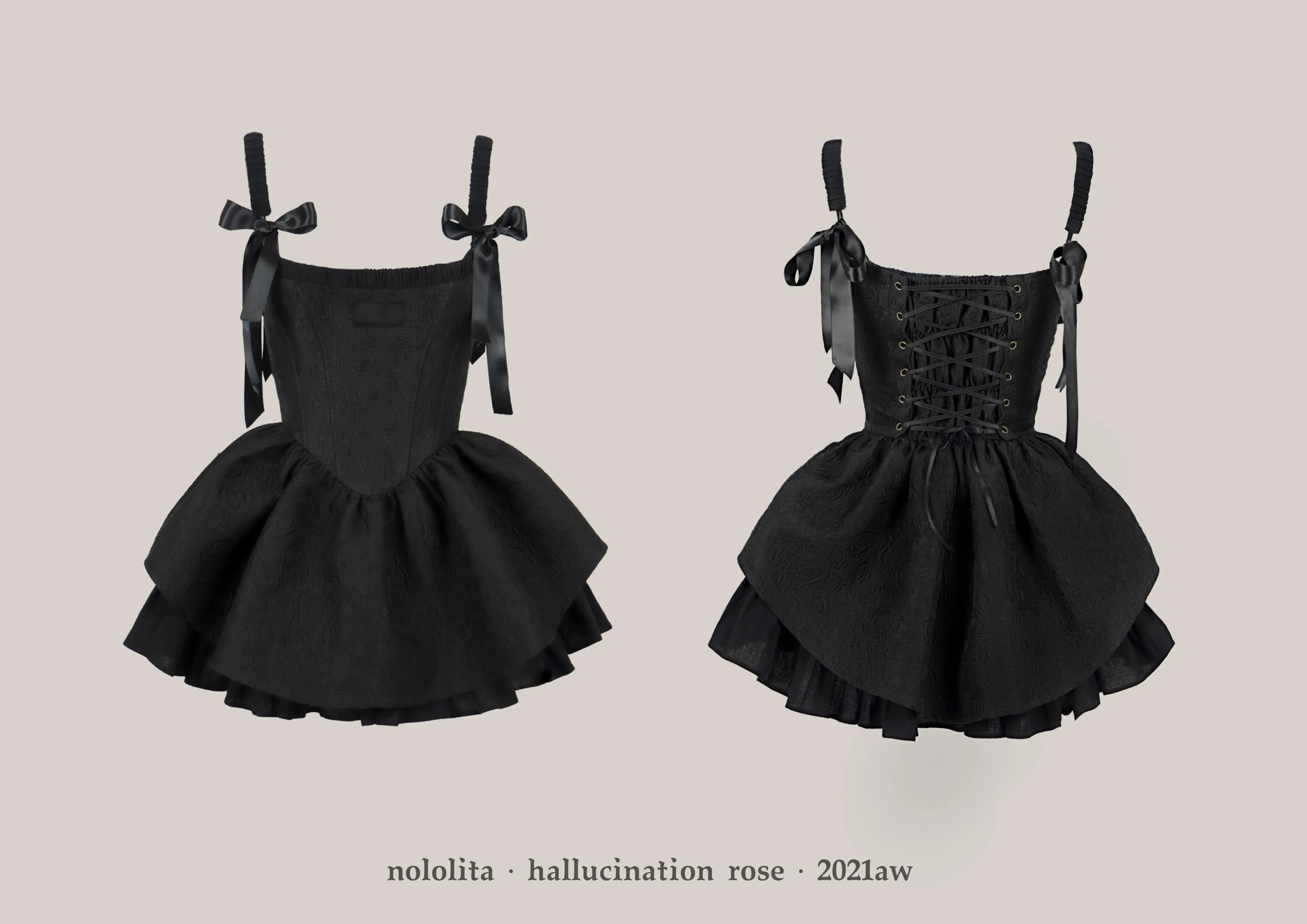 Nololita Hallucination Rose Dress Set