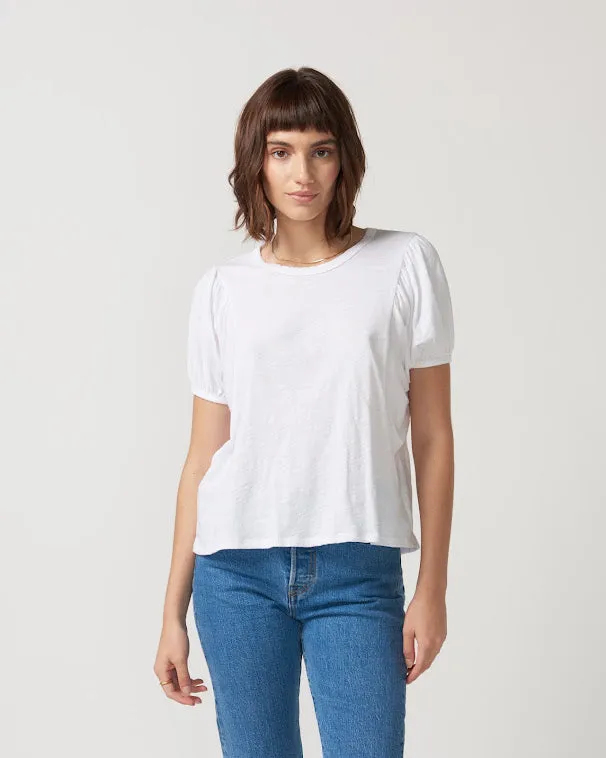 Nora Shirred Dolmen Tee