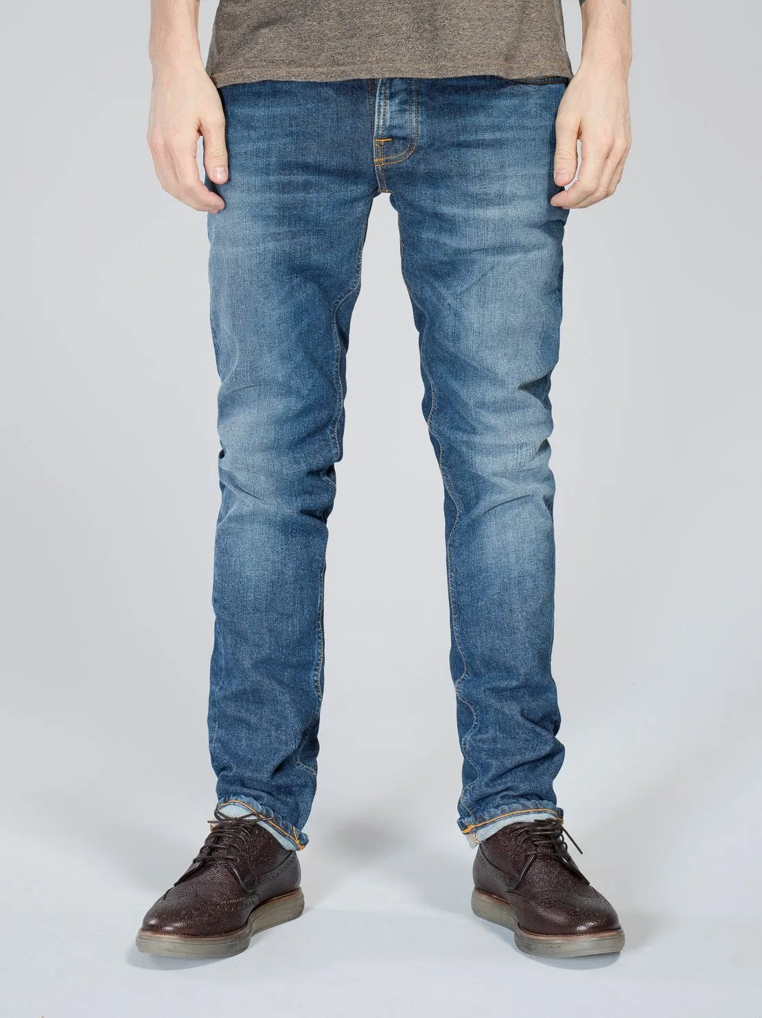 Nudie Jeans Grim Tim Foggy Dust