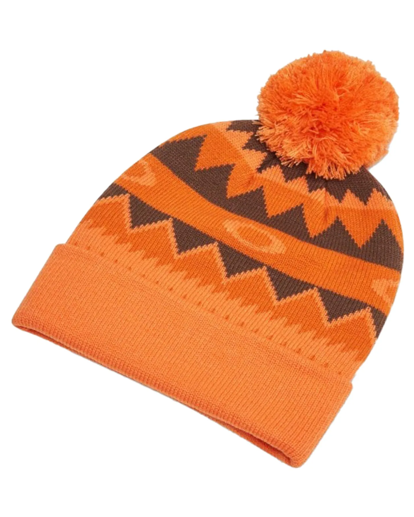 Oakley Nordic Beanie - Orange Norway Pattern