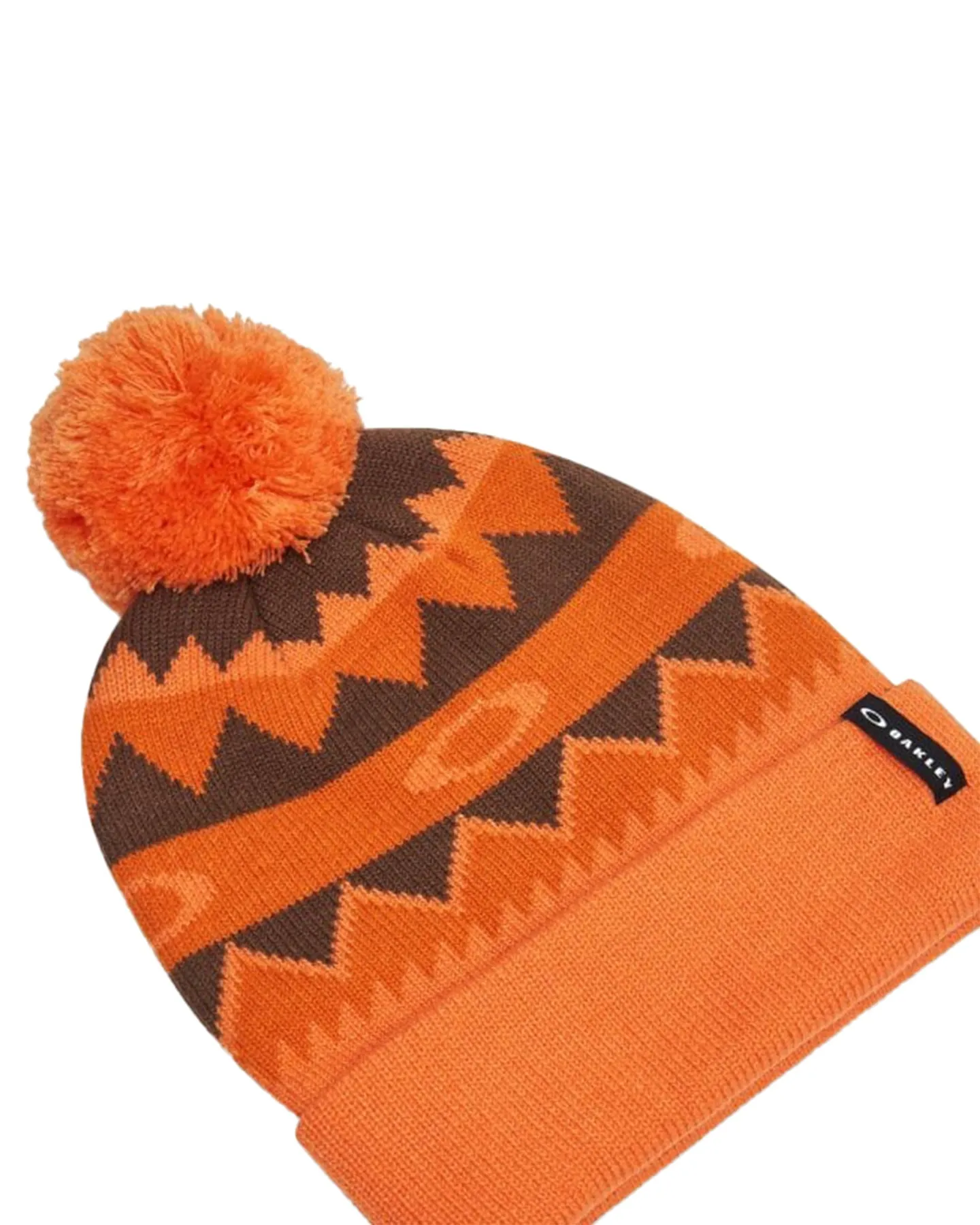 Oakley Nordic Beanie - Orange Norway Pattern