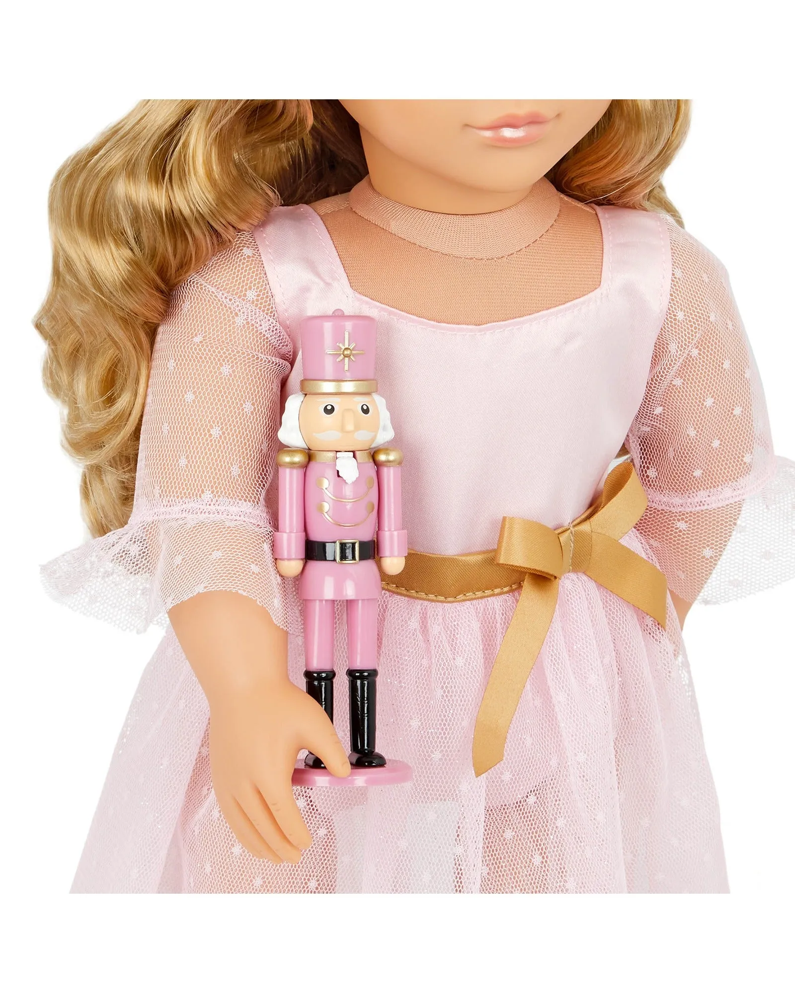 Our Generation Doll with Pink Dress & Nutcracker, Natasha