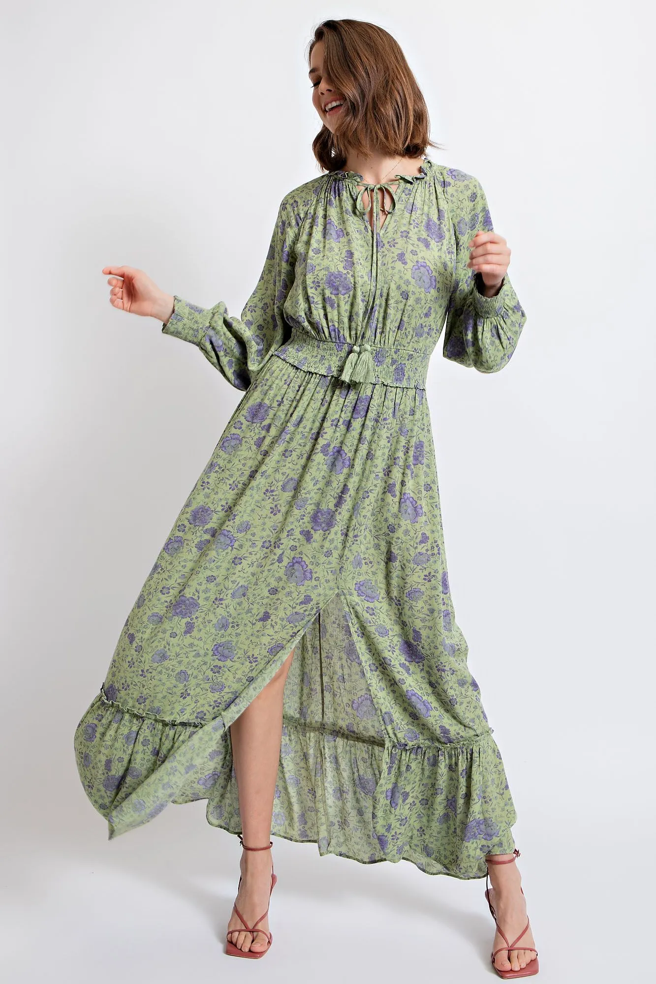 Perfect Day Maxi Dress - Pistachio