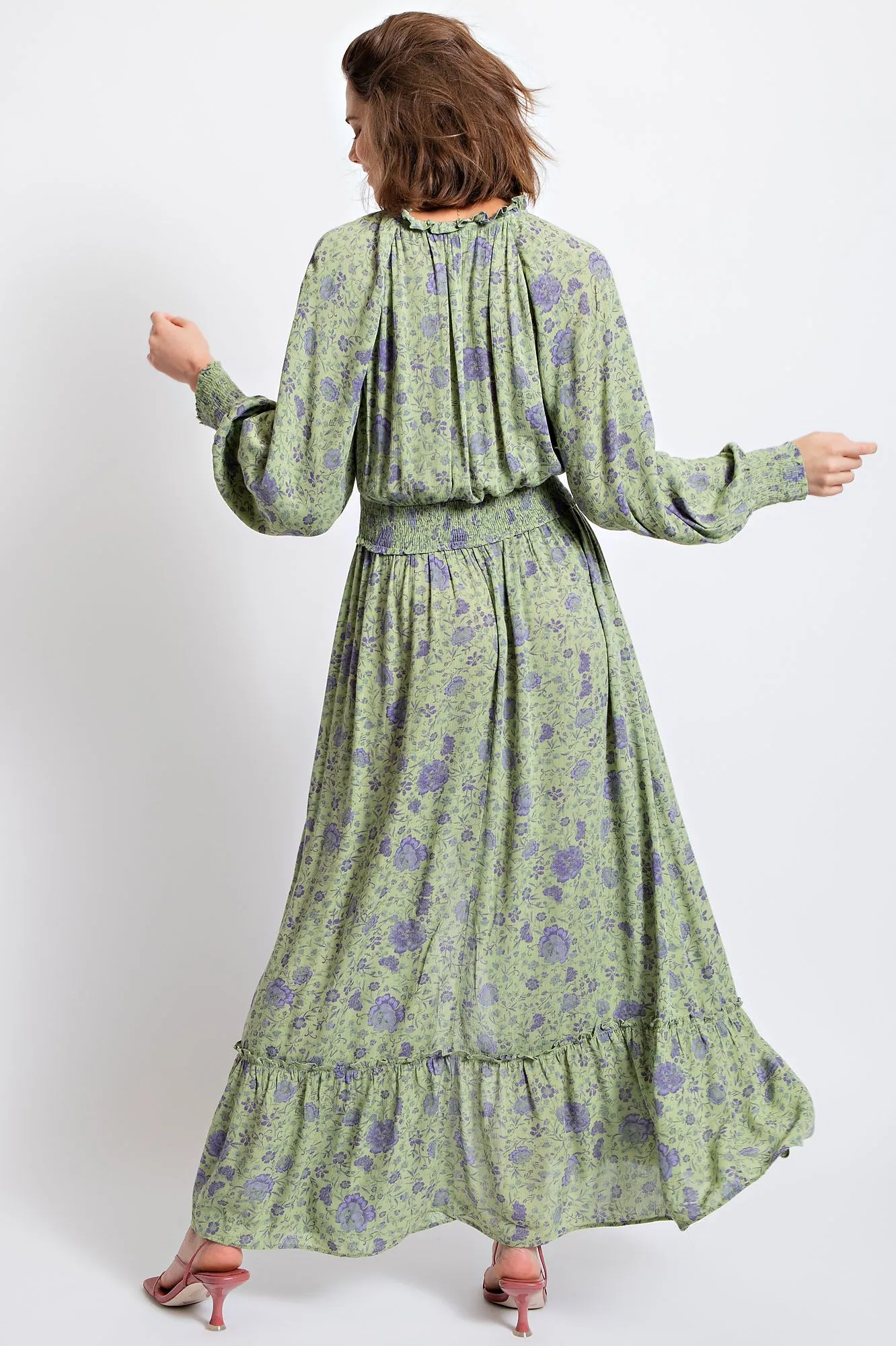 Perfect Day Maxi Dress - Pistachio