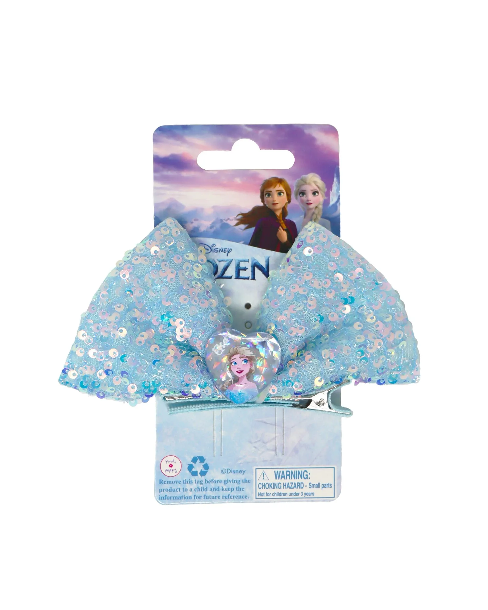 Pink Poppy Disney Frozen Elsa Hair Clip