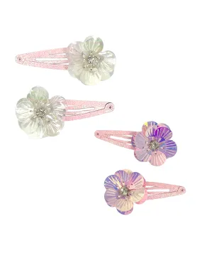 Pink Poppy Mermaid Flower Hair Clip - Assorted