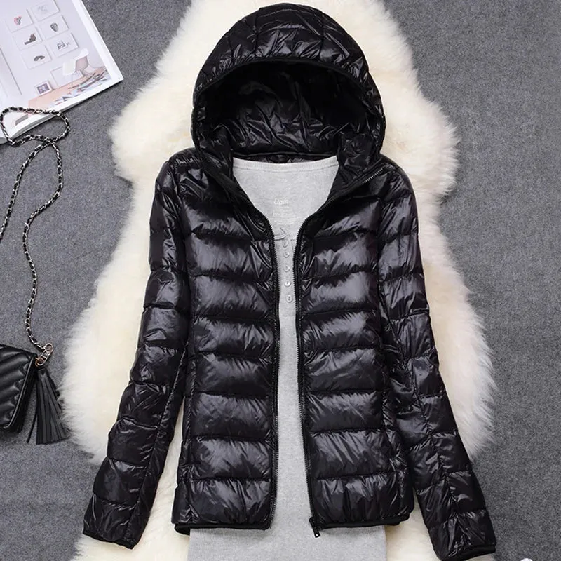 Plus Size Puffer Jacket