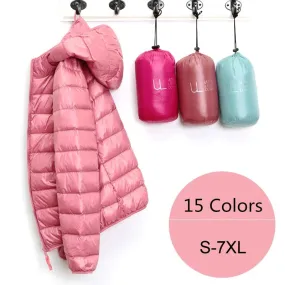 Plus Size Puffer Jacket