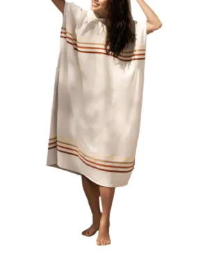 Poncho Classic Stripe Sand Cloud