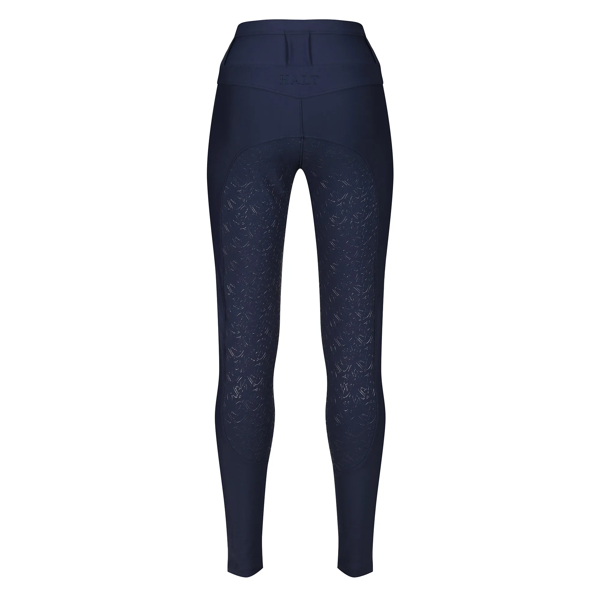 Premium Navy Equestrian Riding Tights by Halt Equestrian - Superior Comfort and Style for Riders