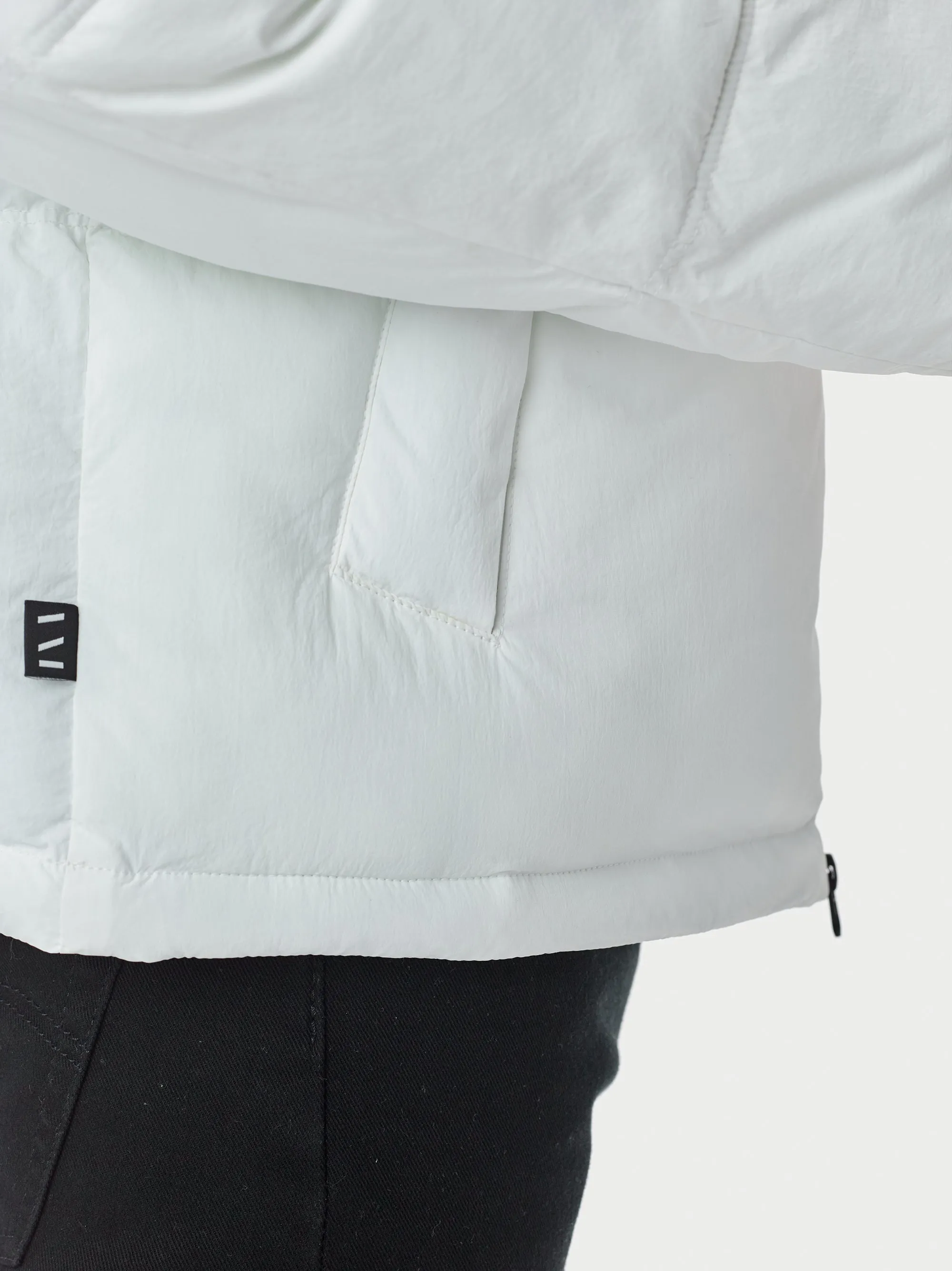 Puffer Coat - White