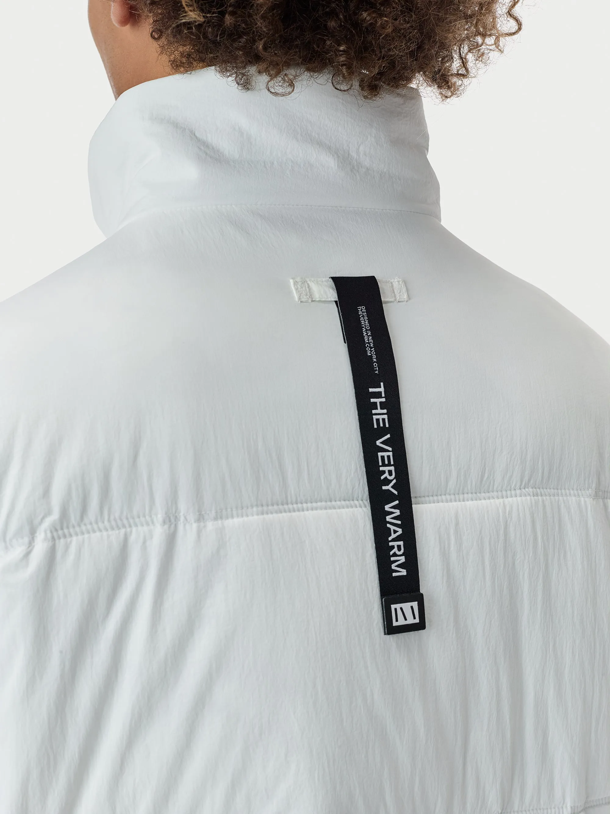 Puffer Coat - White